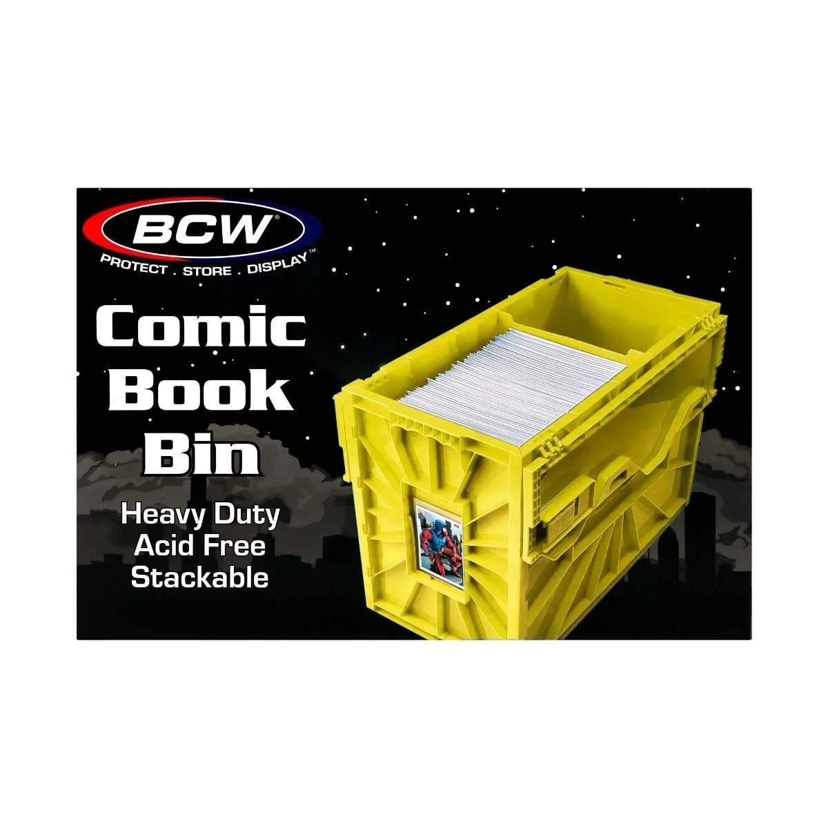 BCW Short Comic Book Bin