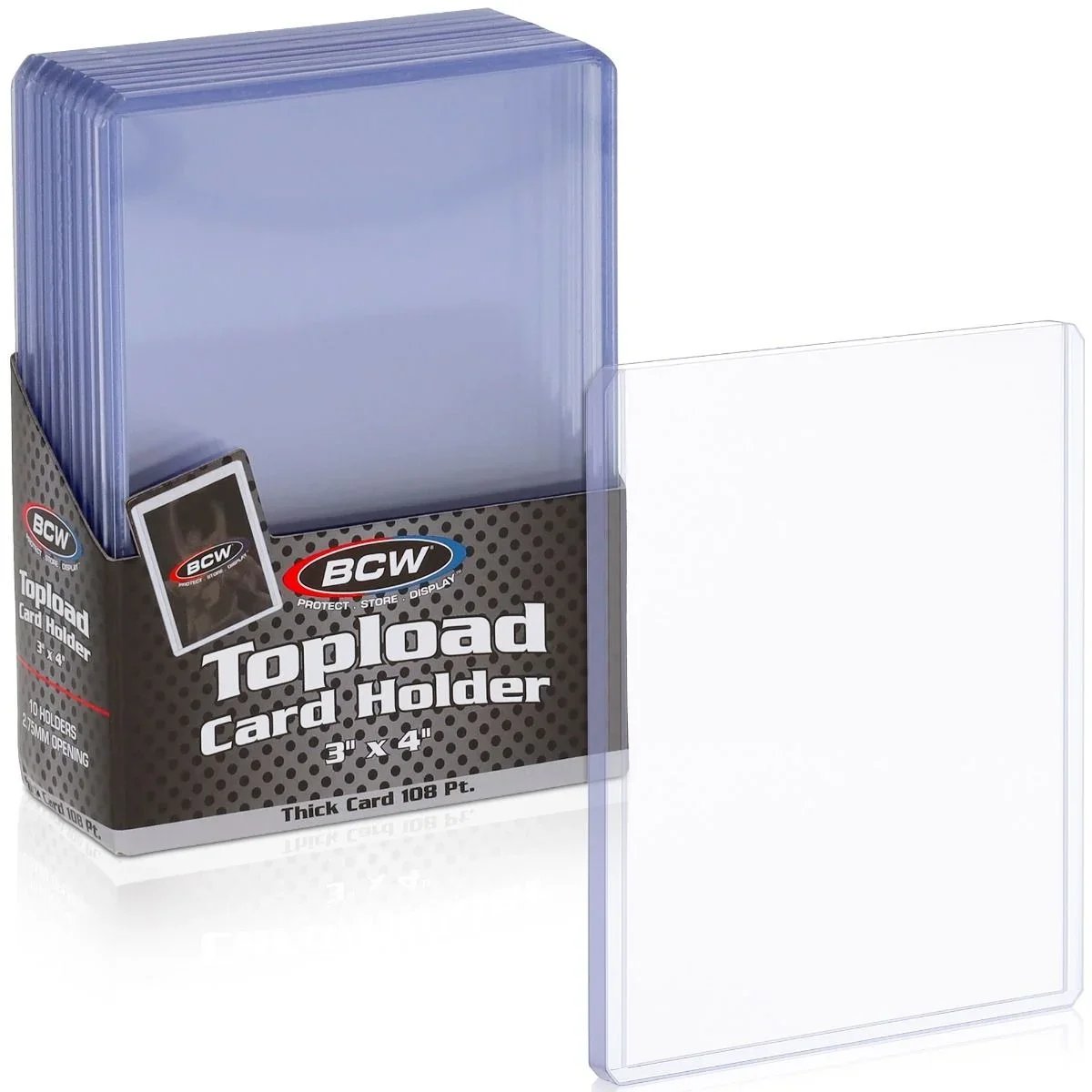 BCW Thick Card Topload Holder - 108 PT.