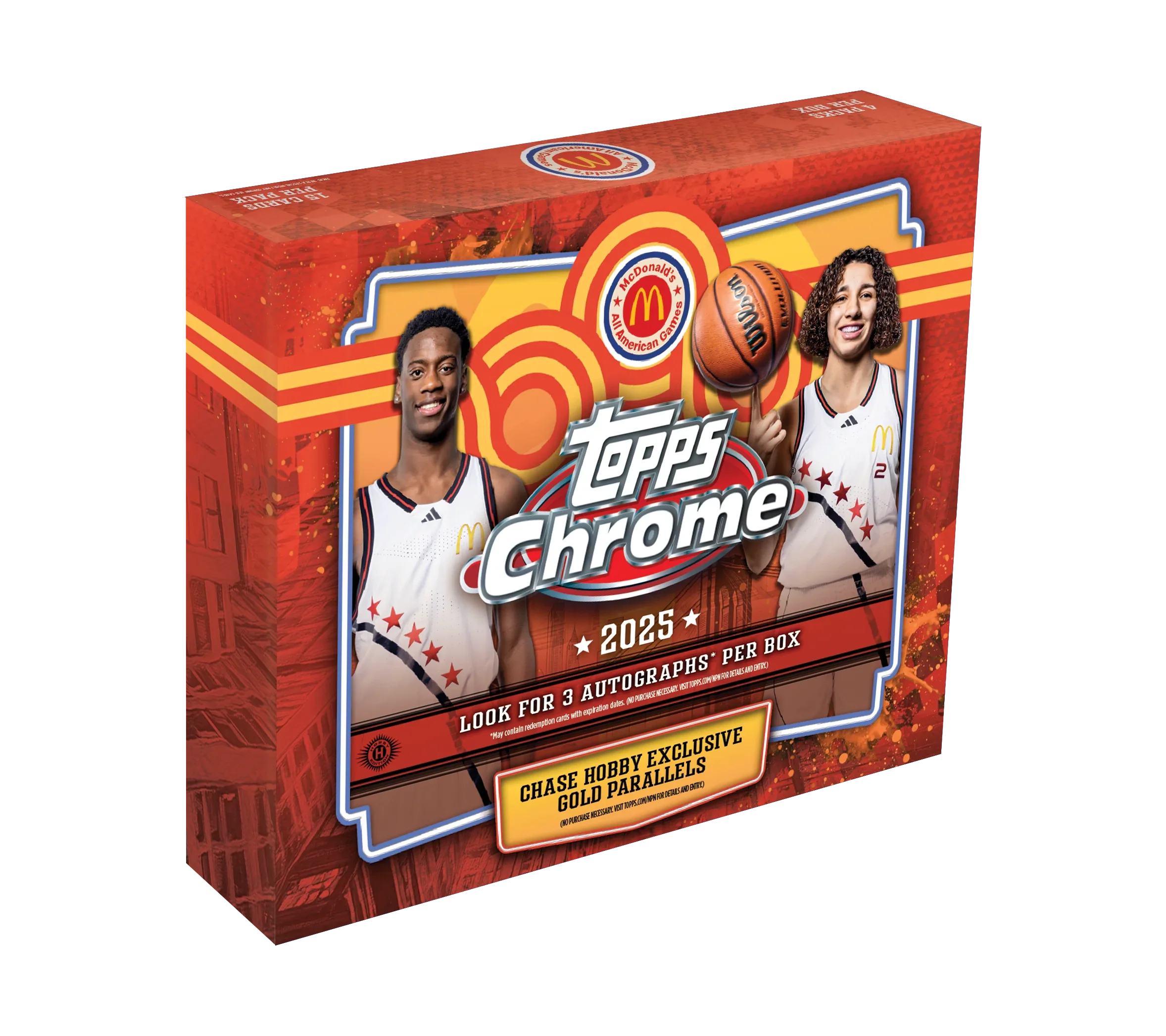2025 Topps Chrome® McDonald’s All-American Basketball - Hobby Box