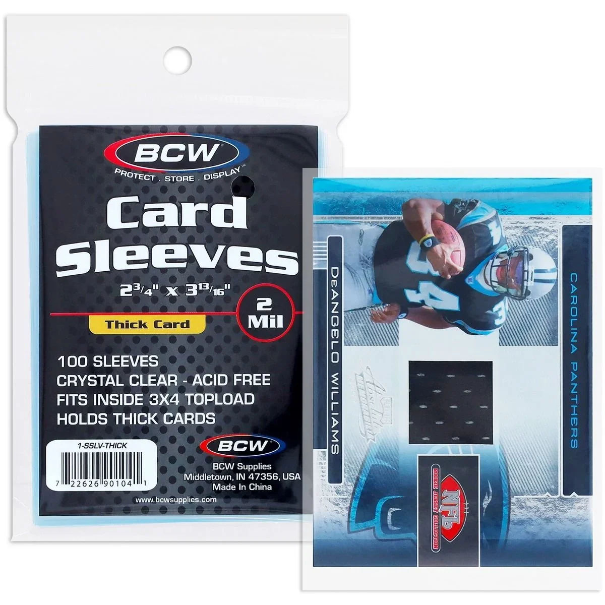 BCW Thick Card Sleeves