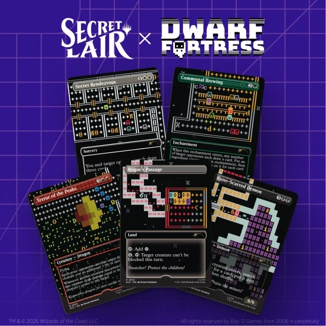 Secret Lair x Dwarf Fortress: Create New World