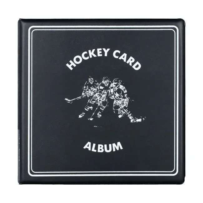 BCW 3 in. Album - Hockey - Black