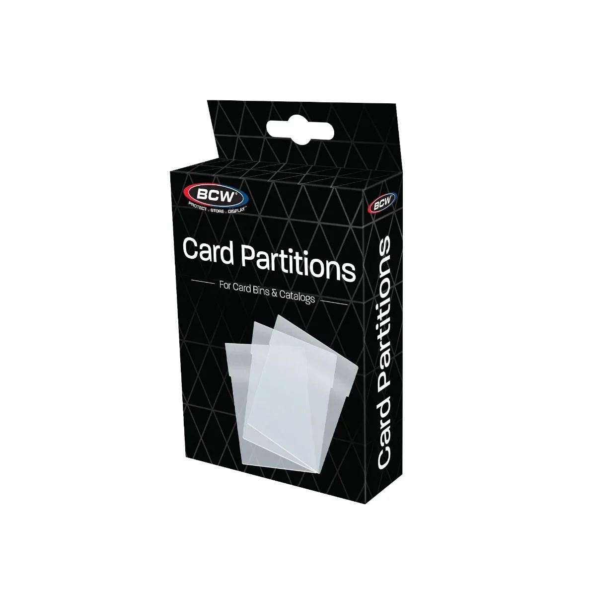 BCW Card Partitions - Translucent