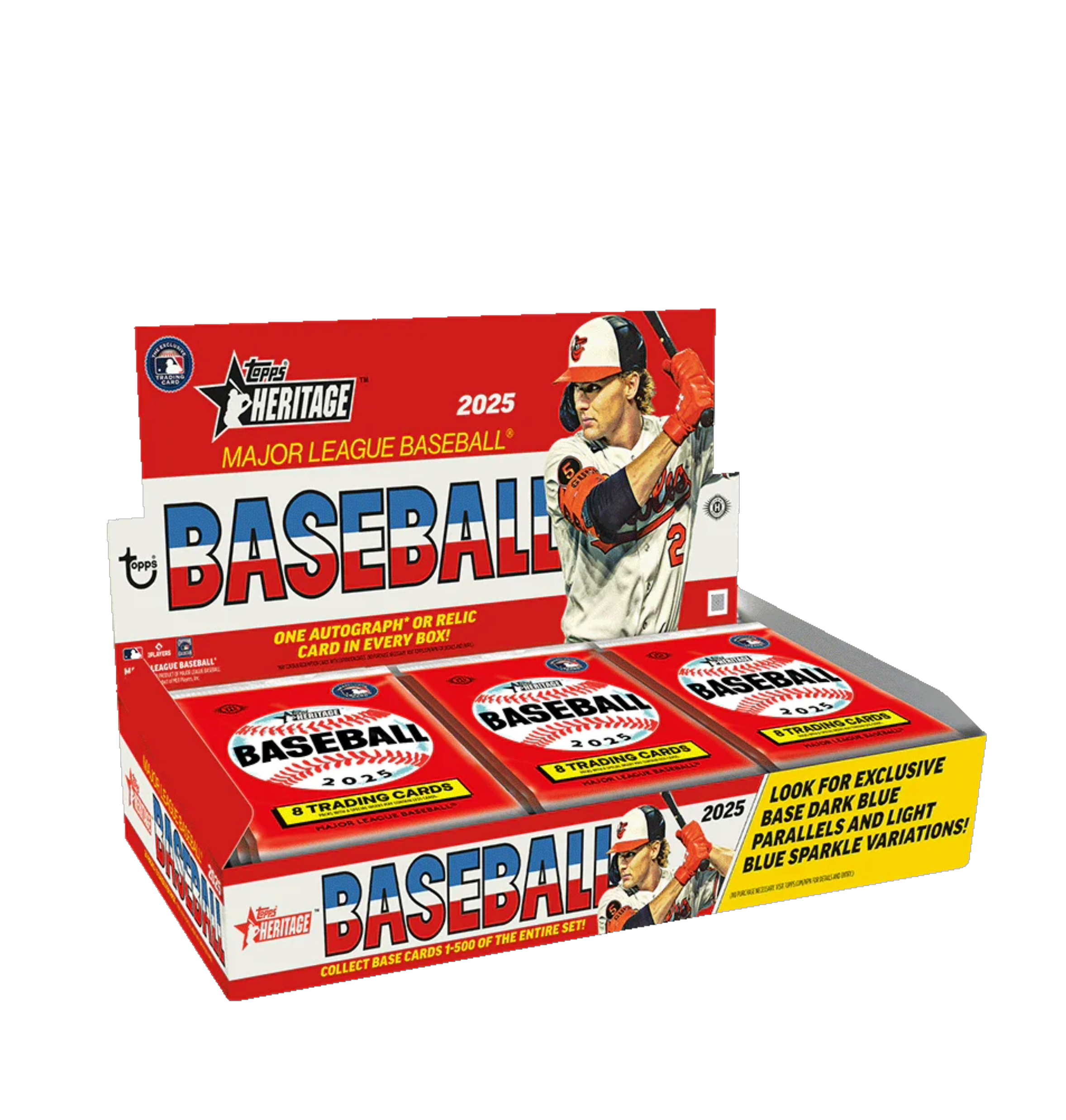 2025 Topps Heritage Baseball - Hobby Box