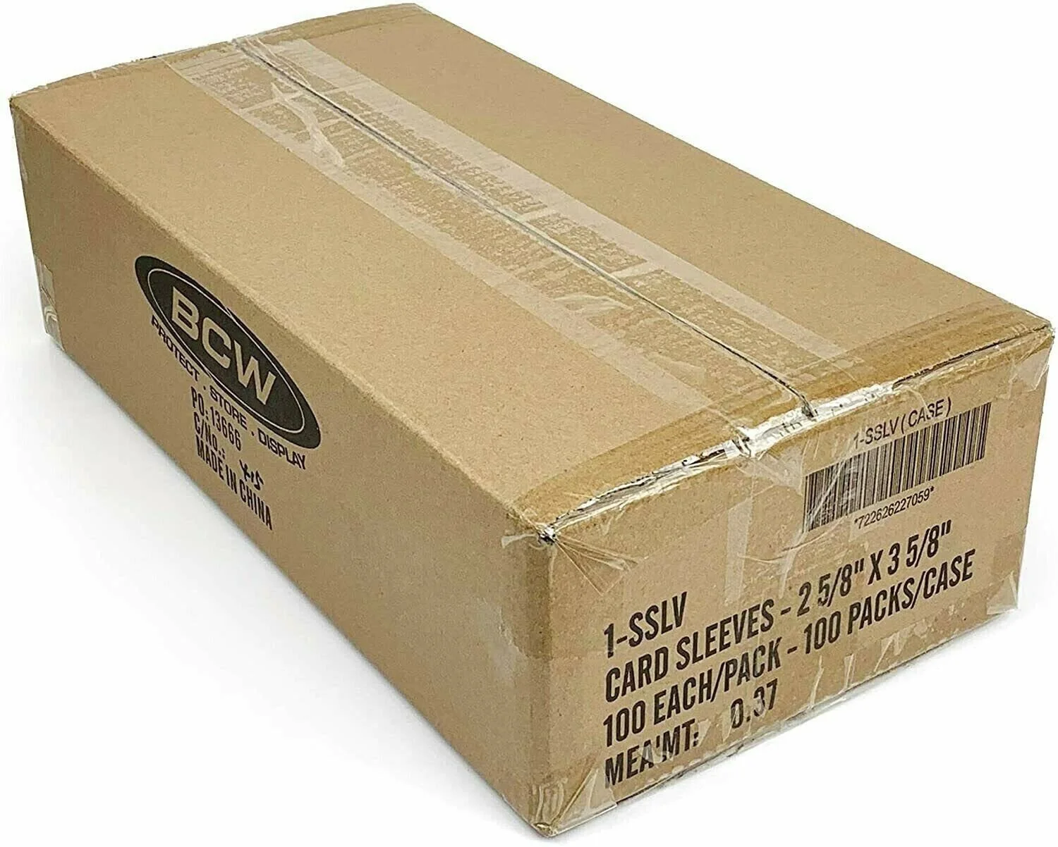 BCW Standard Card Sleeves Case 10,000