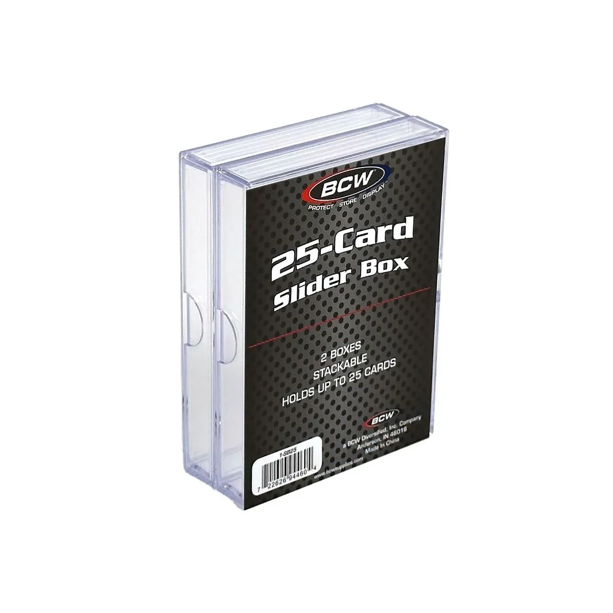 BCW 2-Piece Slider Box - 25 Count