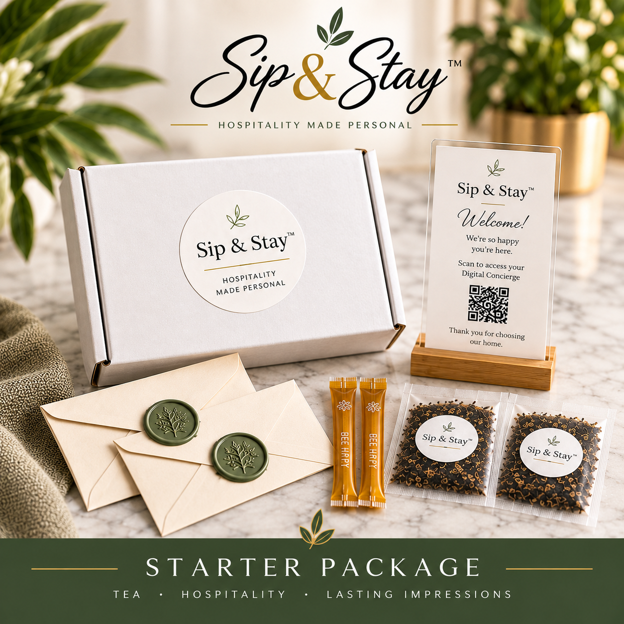 Sip & Stay™ Starter Package