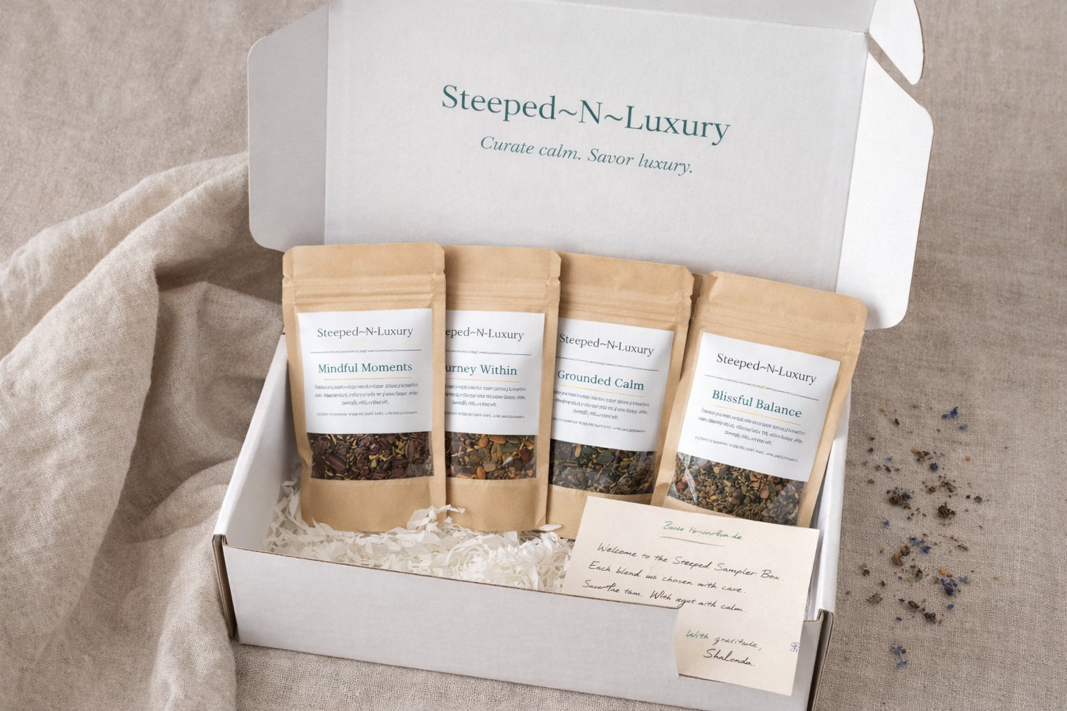 Steeped Sampler Box - Limited First Edition