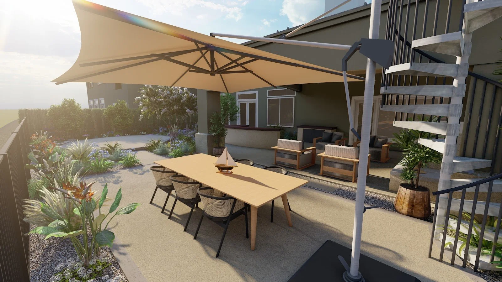 Elevate your backyard into a lush paradise! 🌴From untamed greenery to a perfectly landscaped escape, this transformation is underway to create the ultimate outdoor retreat. Whether for family gatherings or serene relaxation, we bring your vision to 
