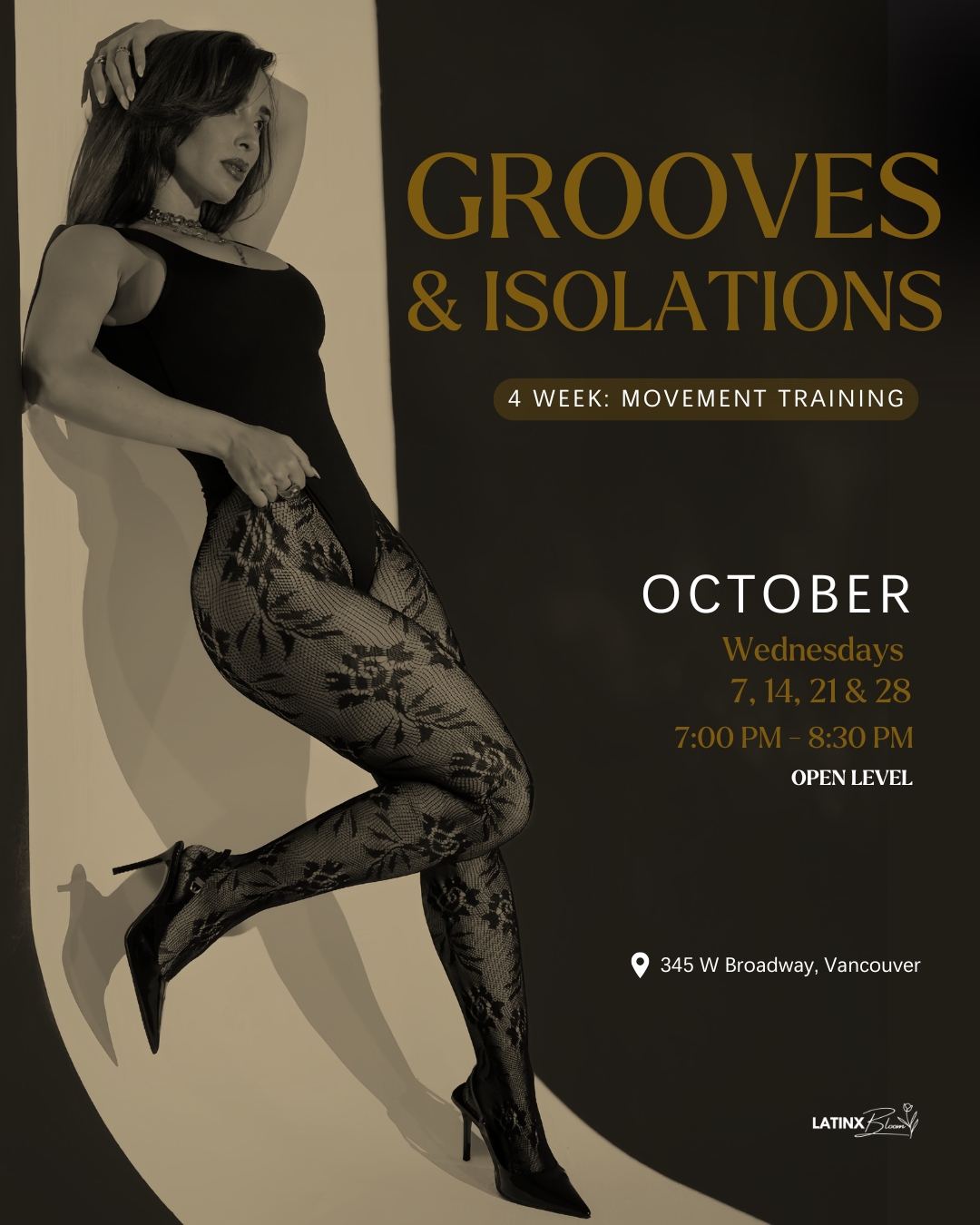 Heels Intensive October - Grooves & Isolations