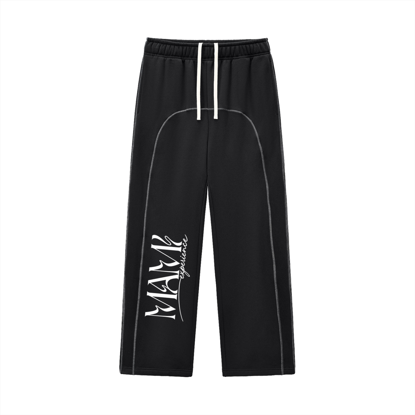 Mami Experience Fleece Sweatpants MATTE WHITE LOGO