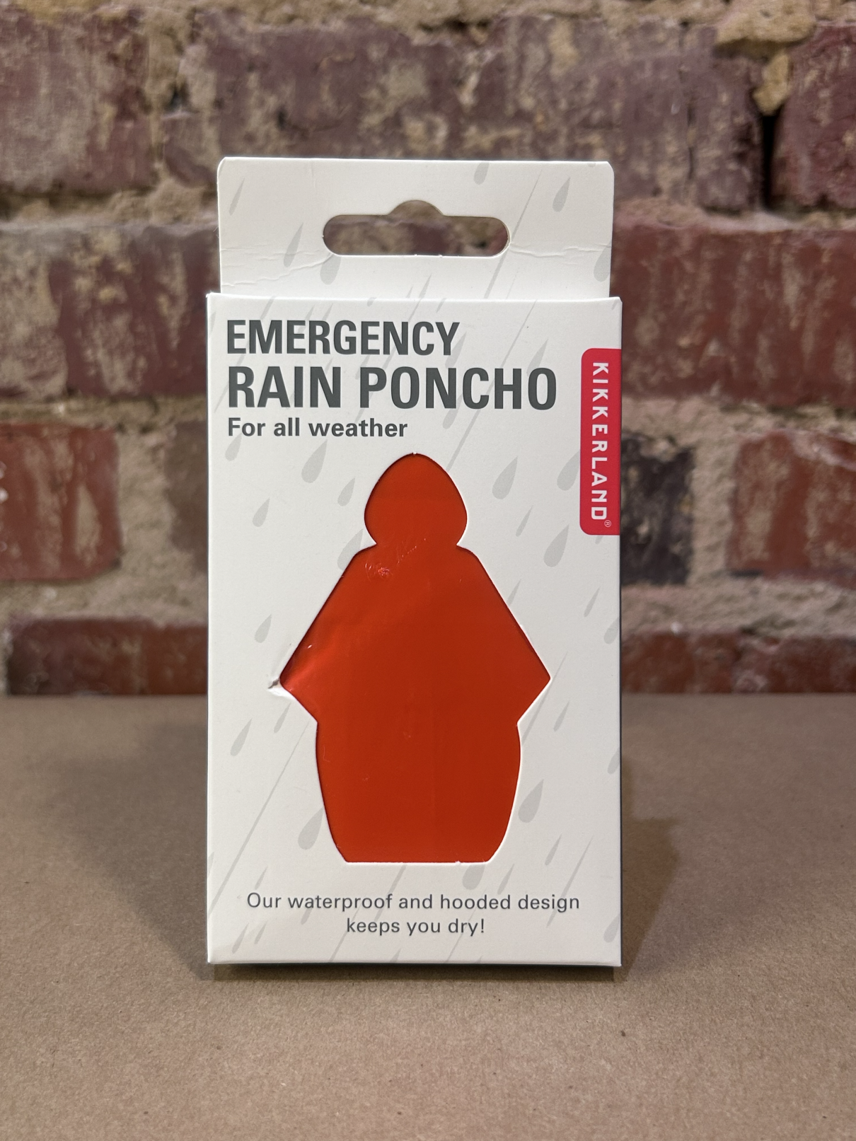 Emergency Rain Poncho