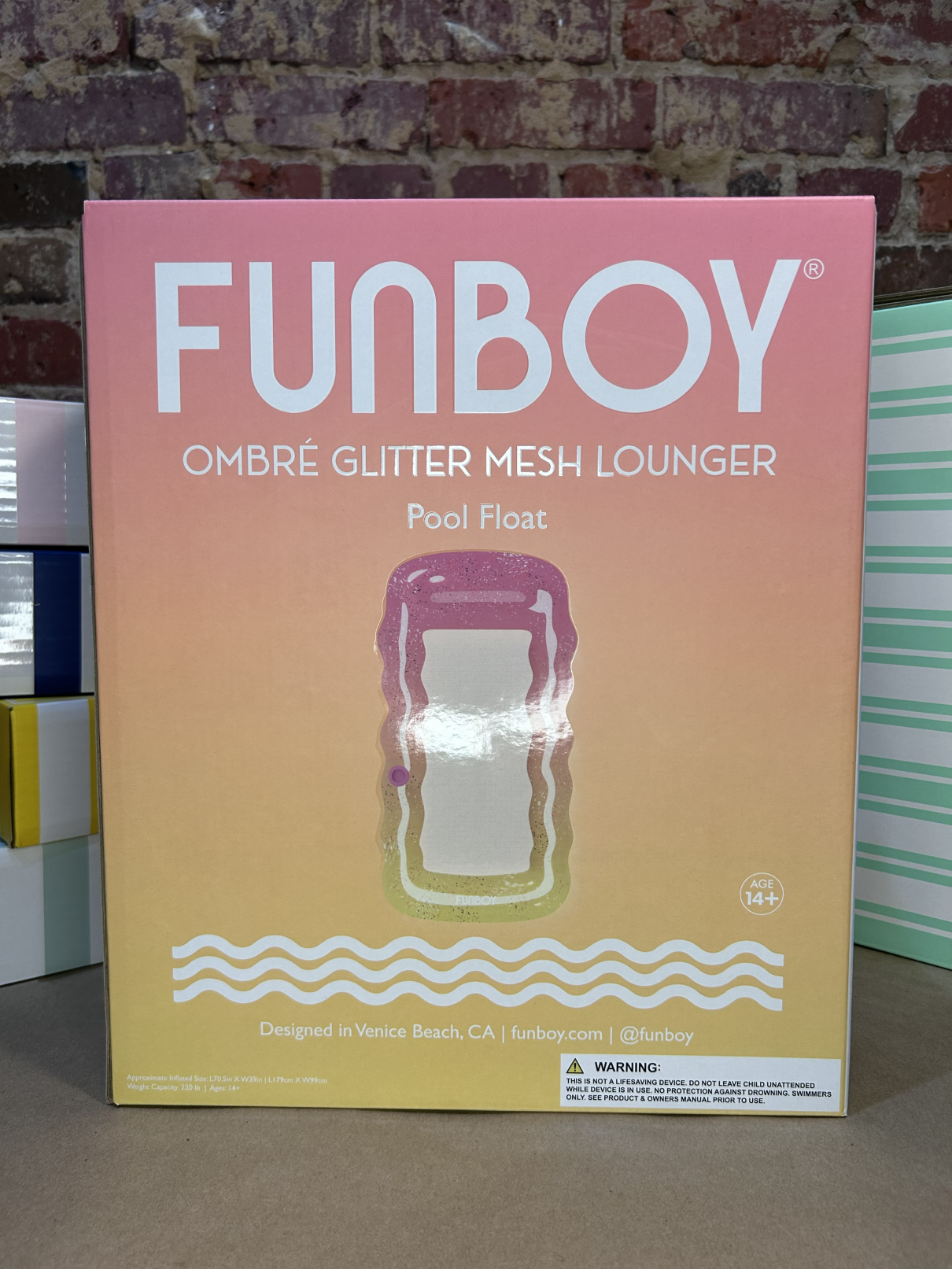 Mesh Lounger Pool Float