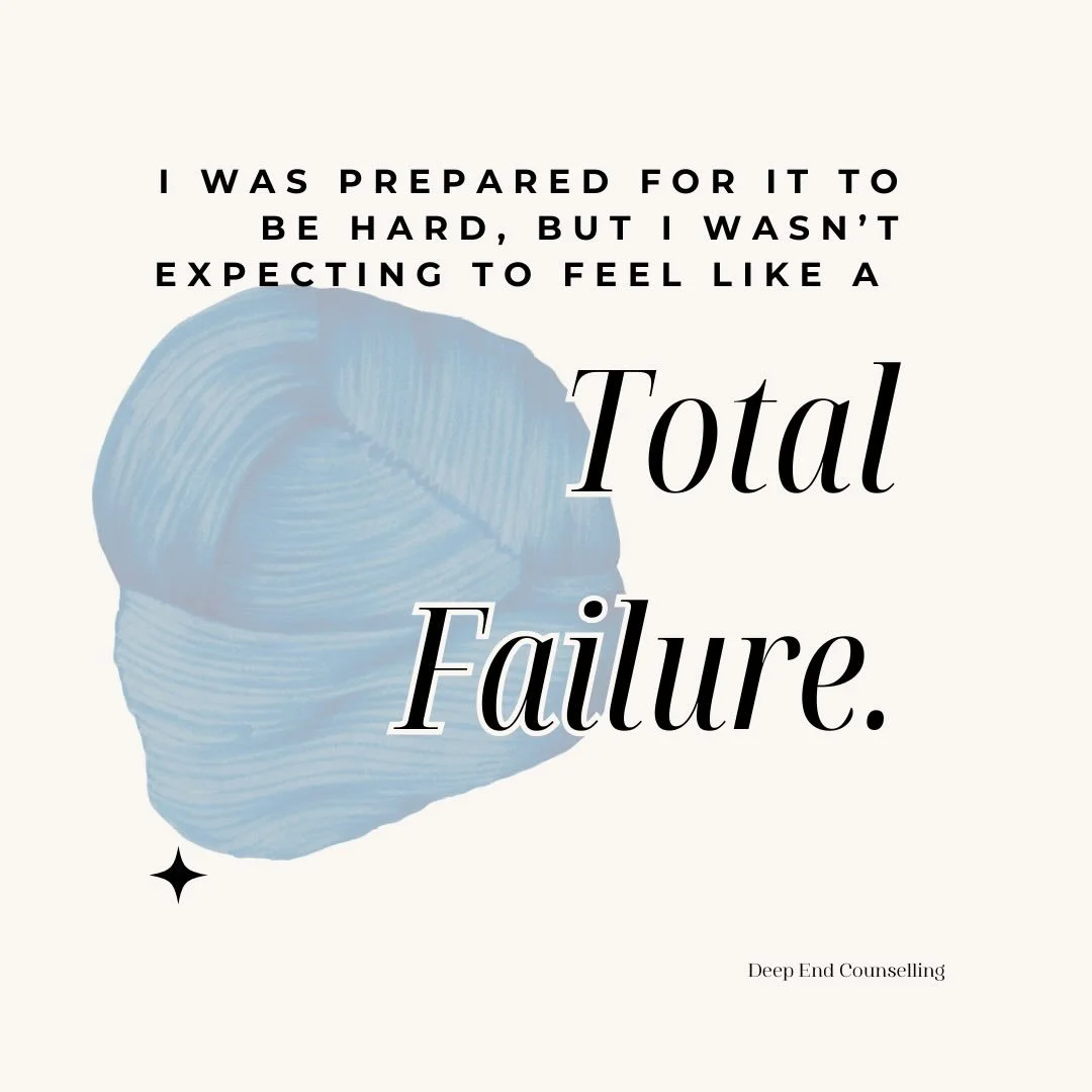 We&rsquo;re often told things like motherhood, relationships, big life transitions will be hard while also holding an idea of &lsquo;how&rsquo; hard or who we&rsquo;ll be when it&rsquo;s hard. 

Sometimes, the mismatch between what we expected and ou
