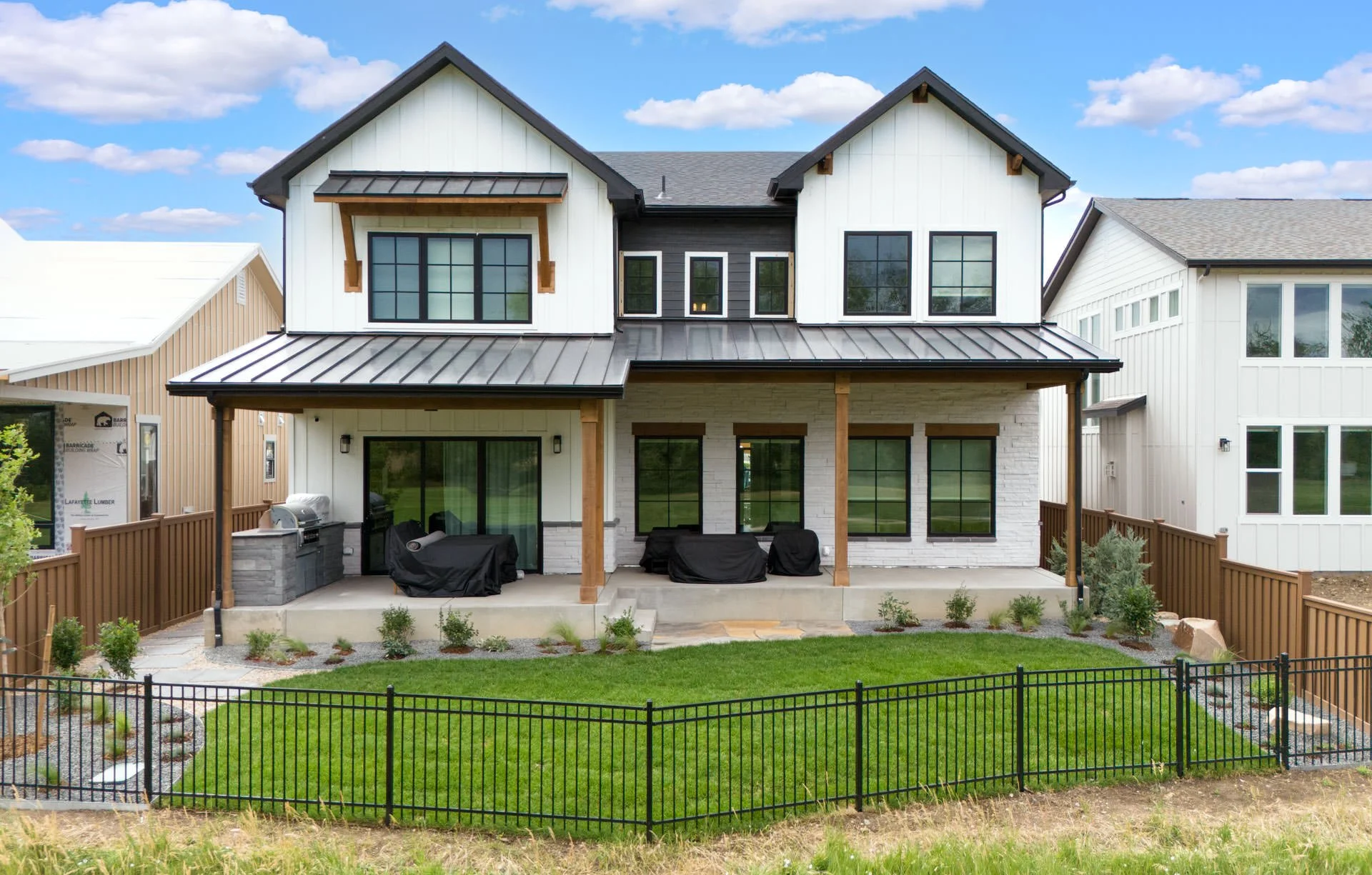 Marshall Fire Residence, Modern Farmhouse, Passive House, Sustainable Home