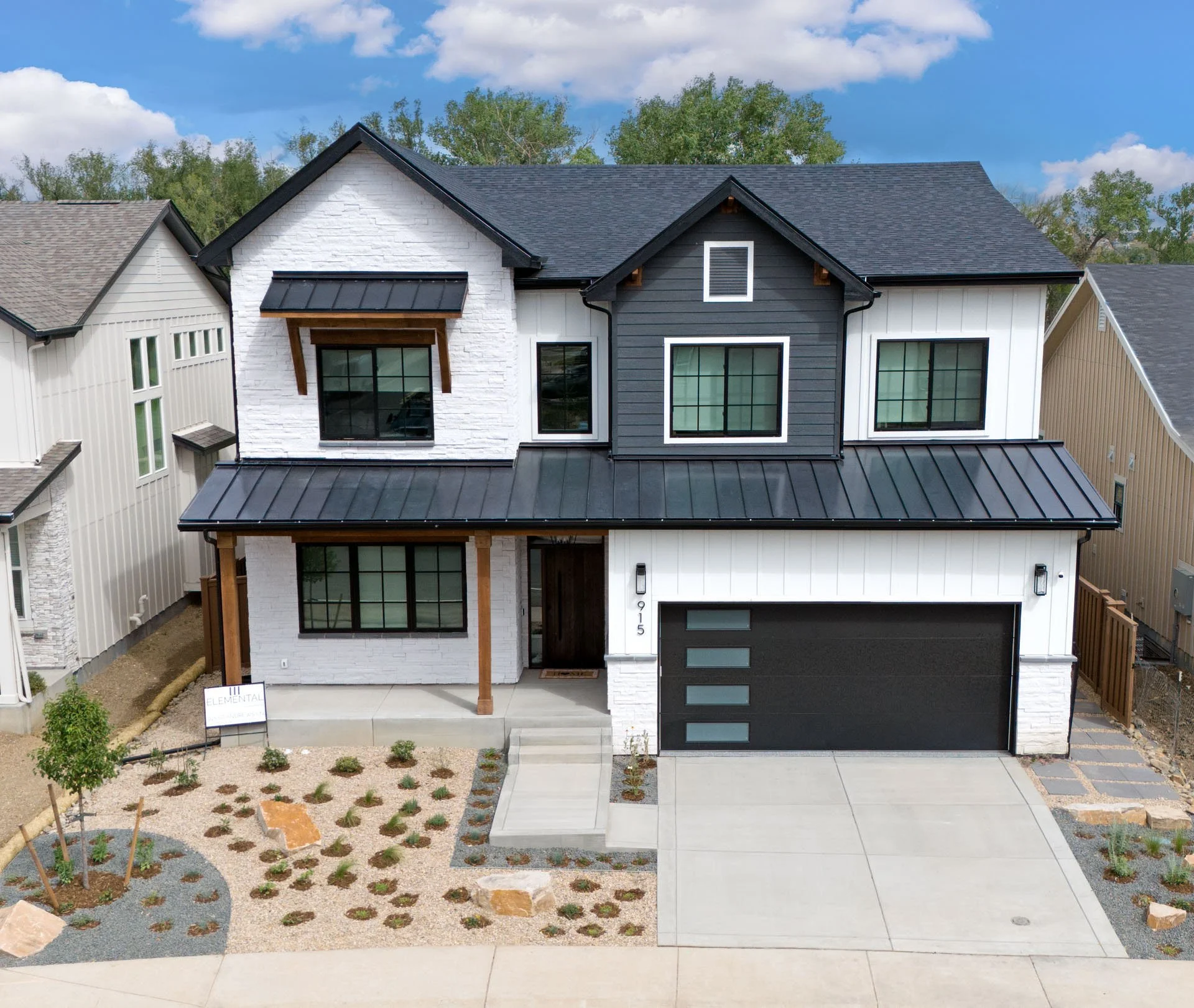 Marshall Fire Residence, Modern Farmhouse, Passive House, Sustainable Home