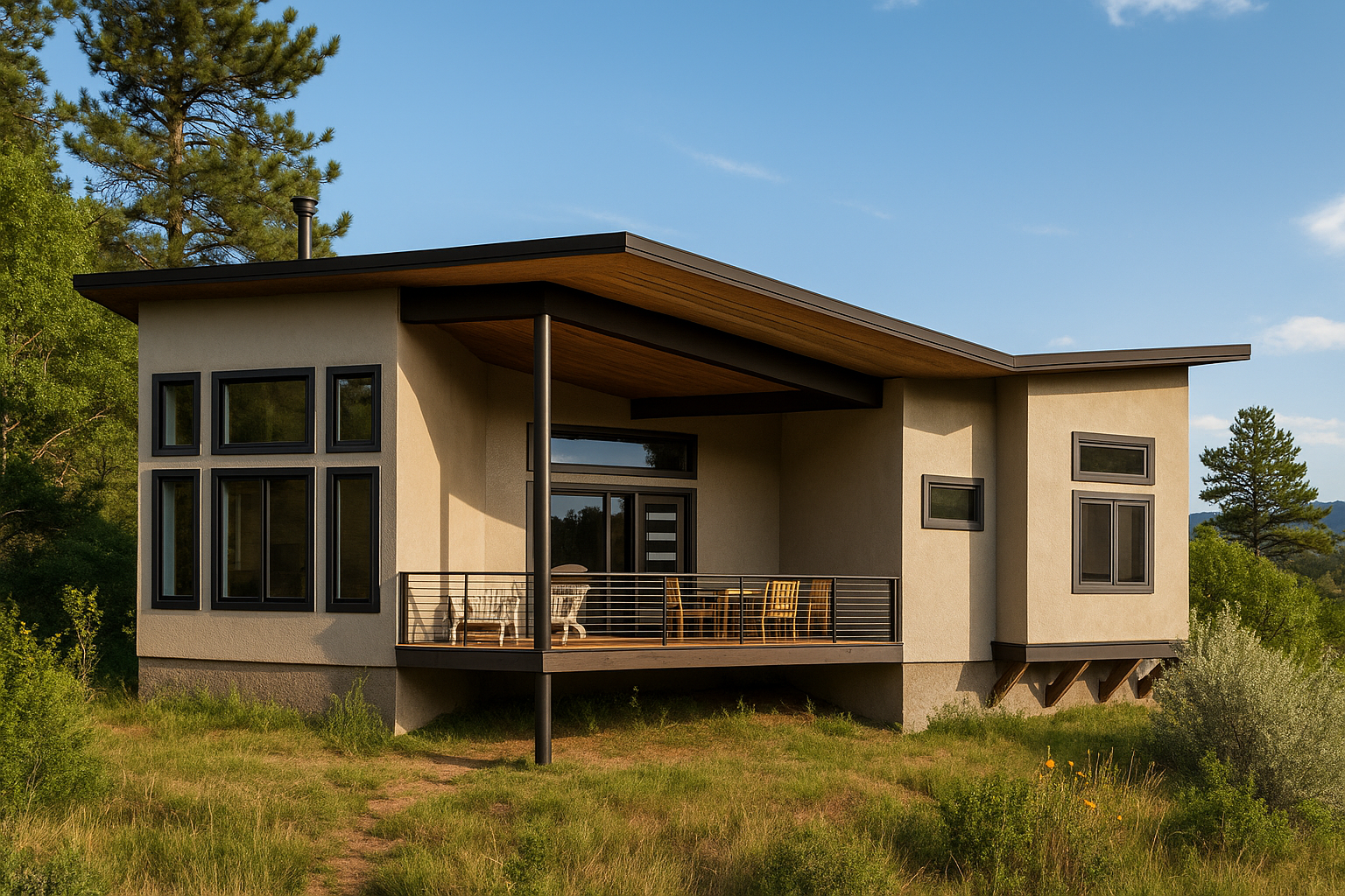 Modern cabin, ADU, accessory unit, Front Range Colorado CO, Northern Colorado