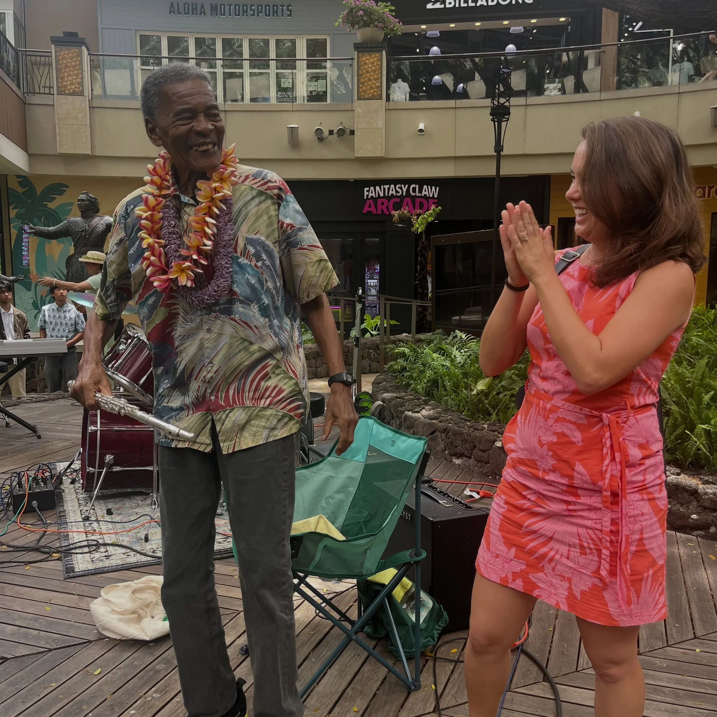 JOY IN ACTION &bull;  Uncle Monroe&rsquo;s fundraiser! Uncle Monroe, also known as Sulubika, has been a recognizable figure in the Honolulu community for decades sharing his love of music by playing the flute everywhere - outside grocery stores, in l