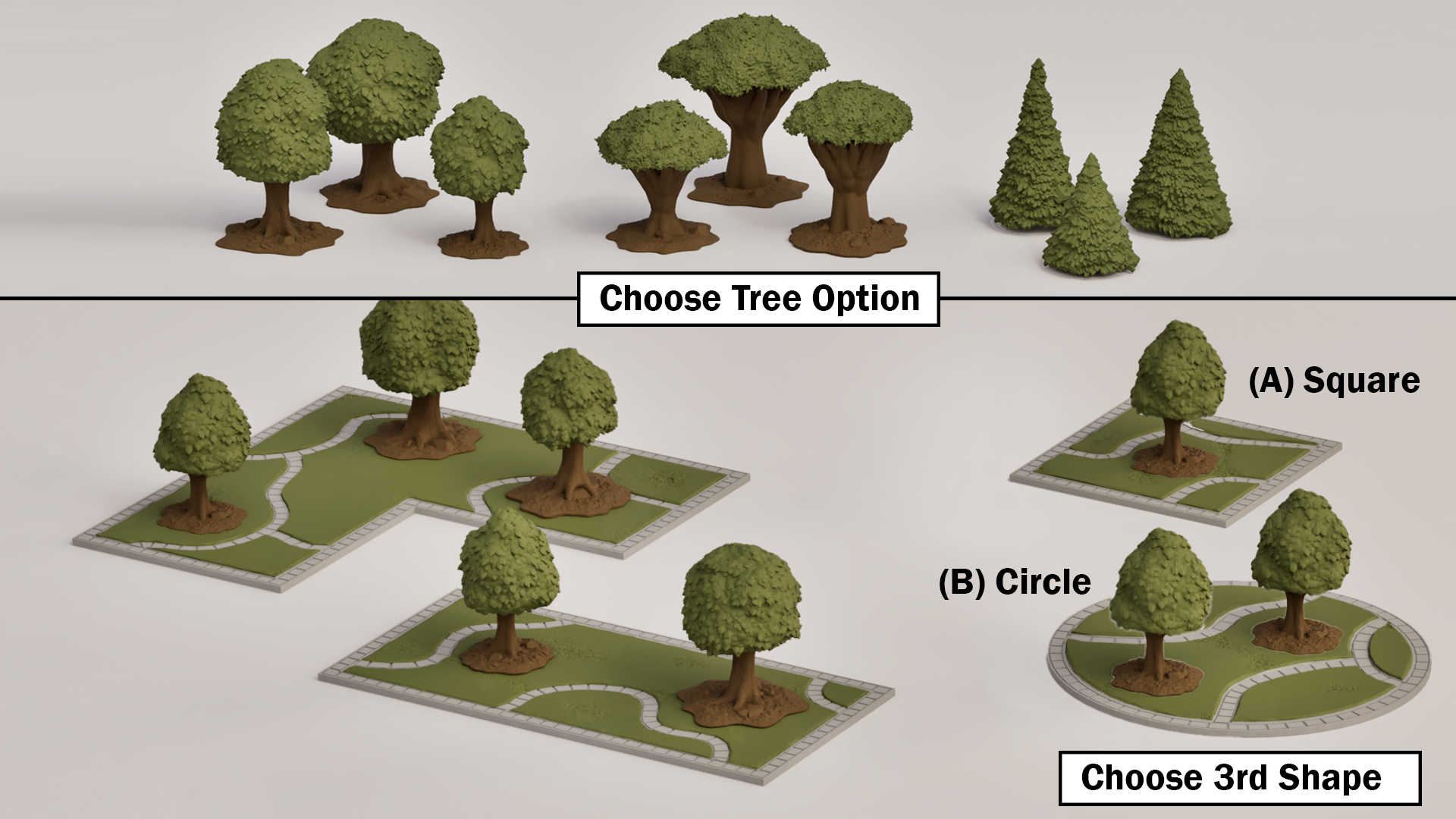 City Parks - Small (Tree kit)