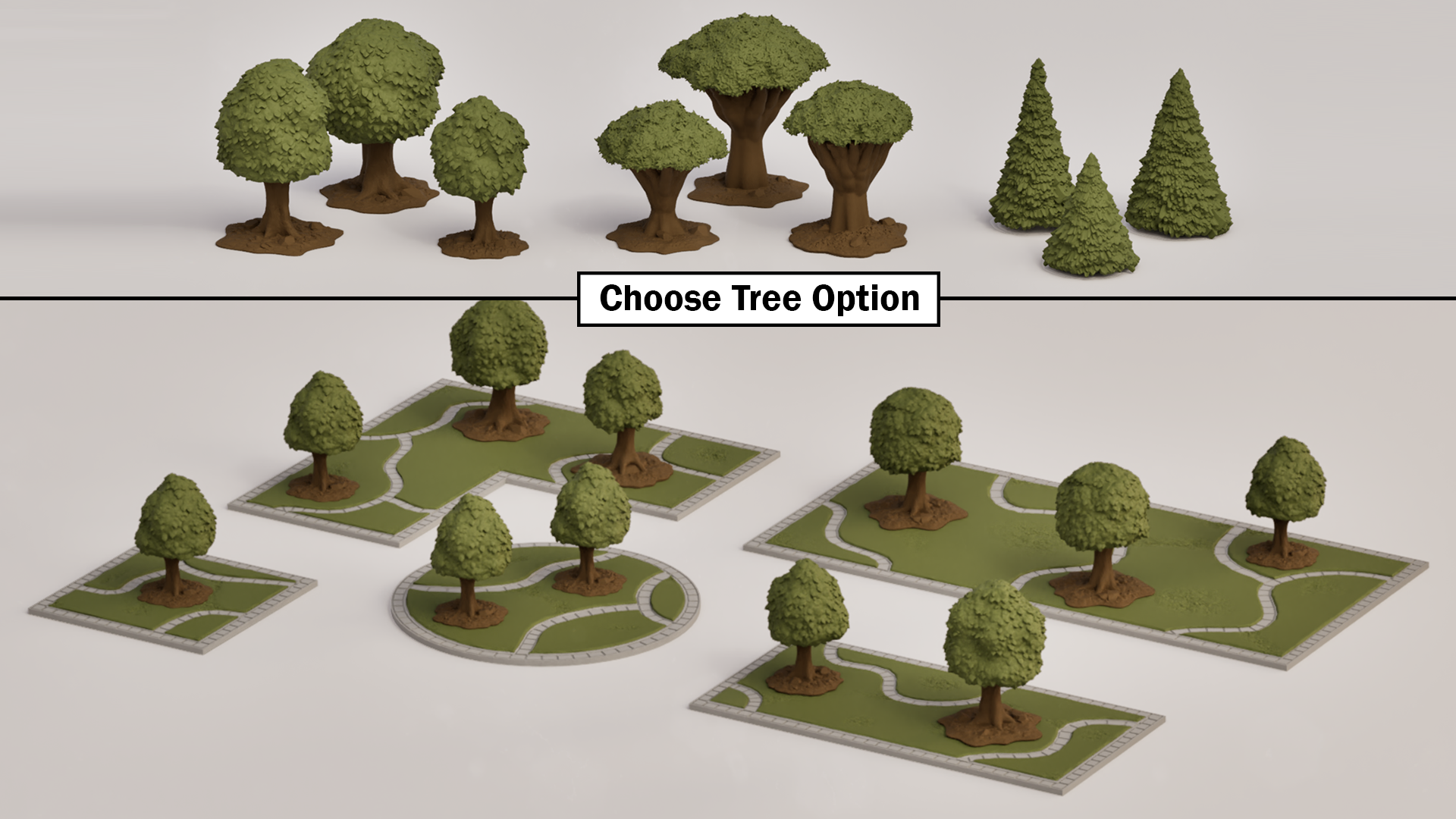 City Parks - Large (Tree kit)