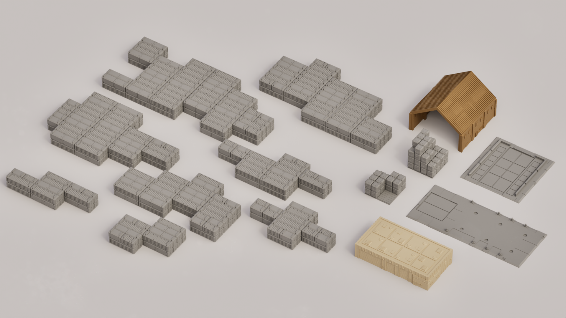 Complete Table - AS350 Containers B