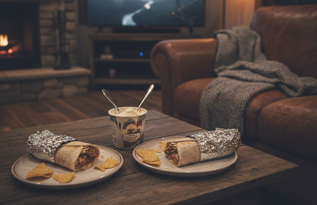 How Two Burritos and One Pint of Ice Cream Hold a Marriage Together