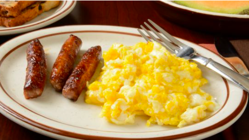 Chicken Sausage Egg