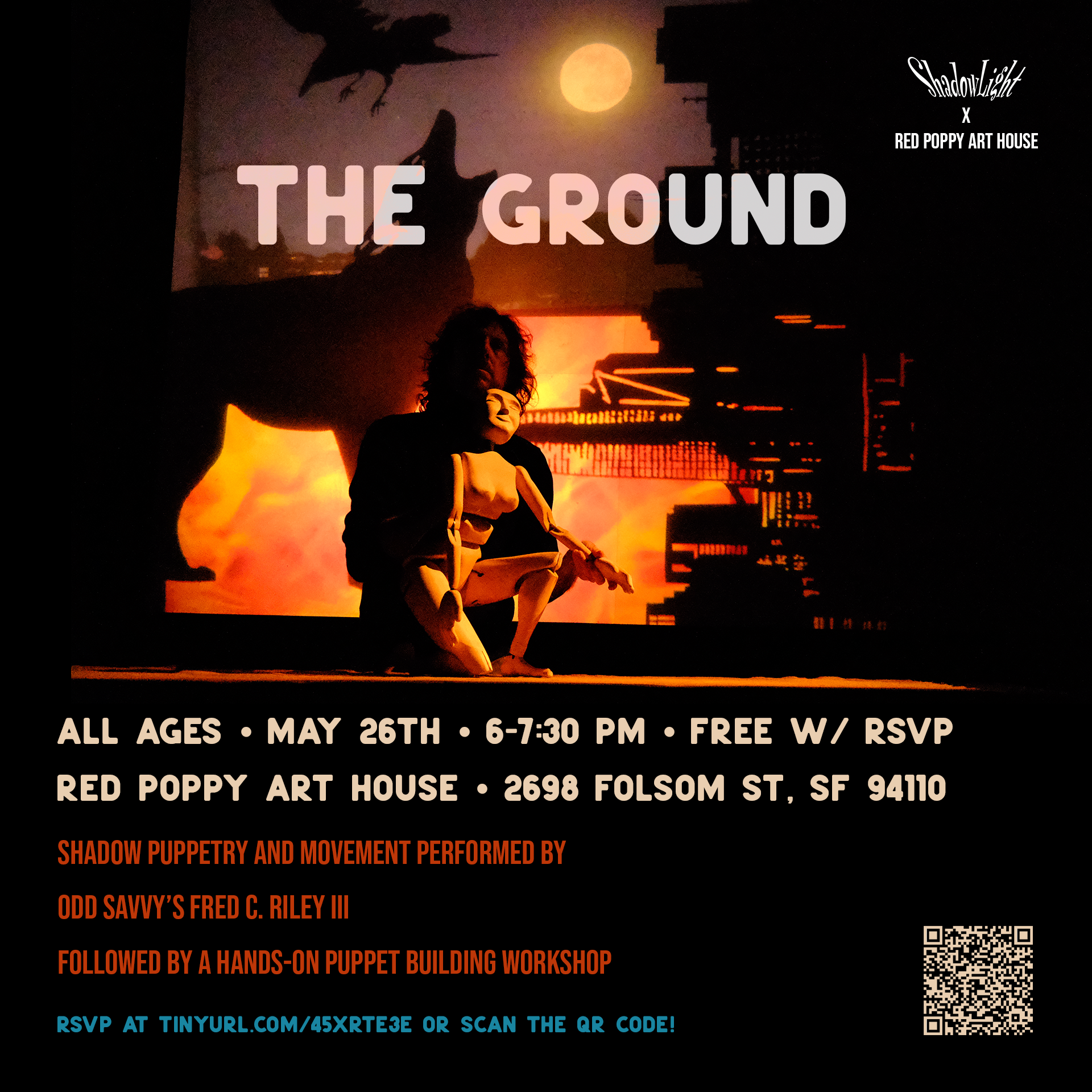 Odd Savvy: The Ground - ShadowLight residency at Red Poppy Art House