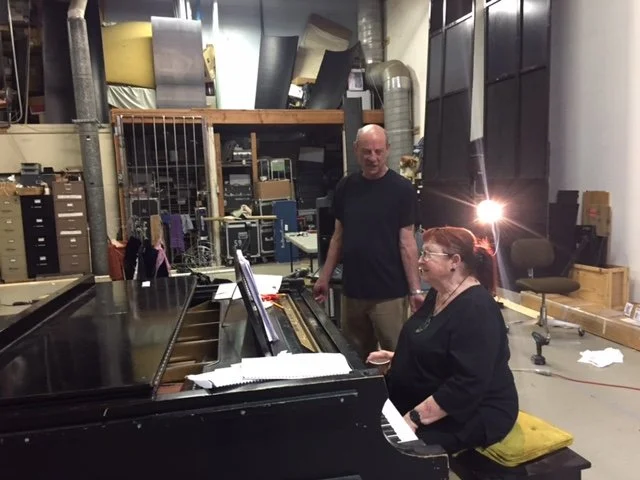 Larry Reed and Linda Burman-Hall.