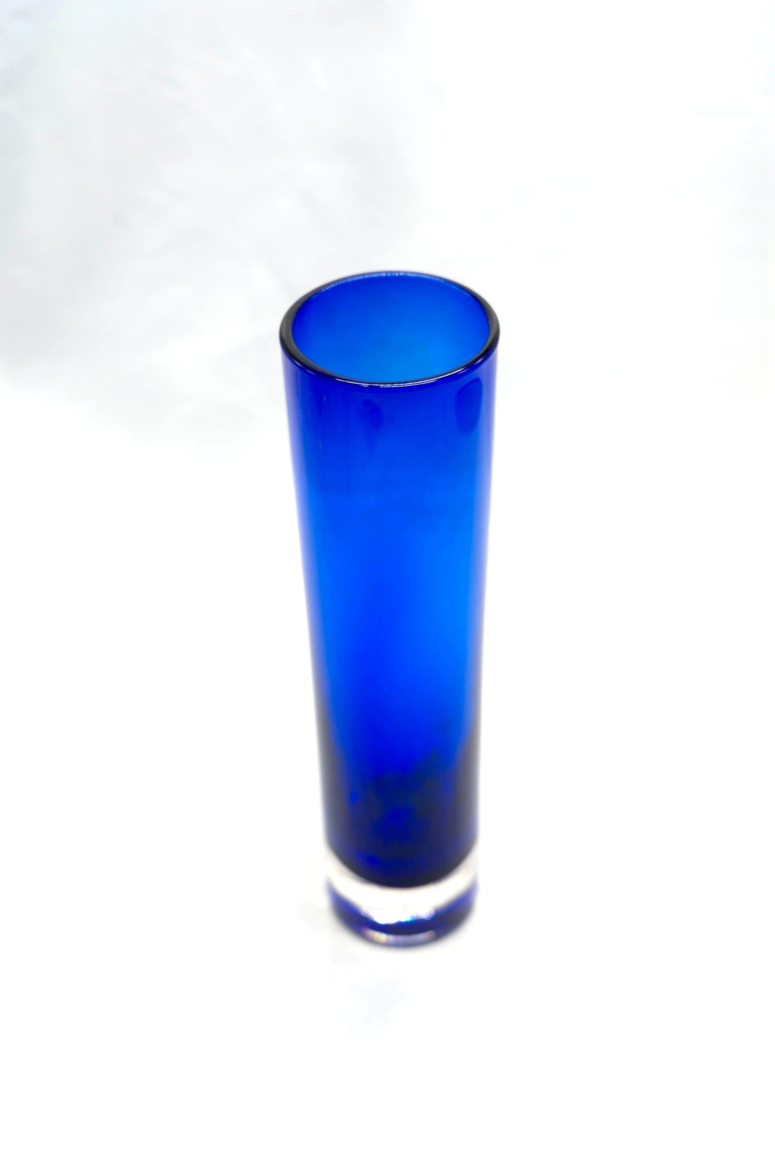 Blue Cylinder Vase