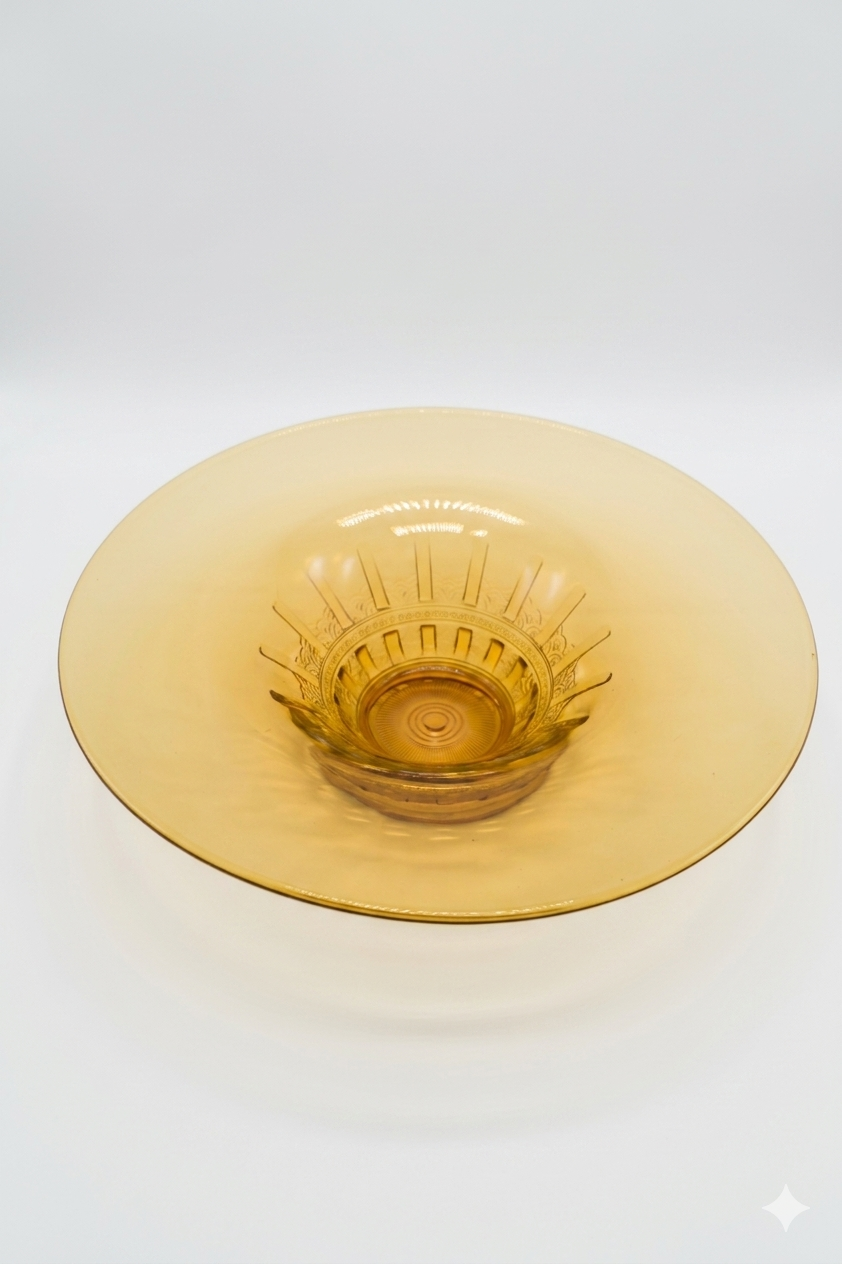 Art Deco Wide Bowl