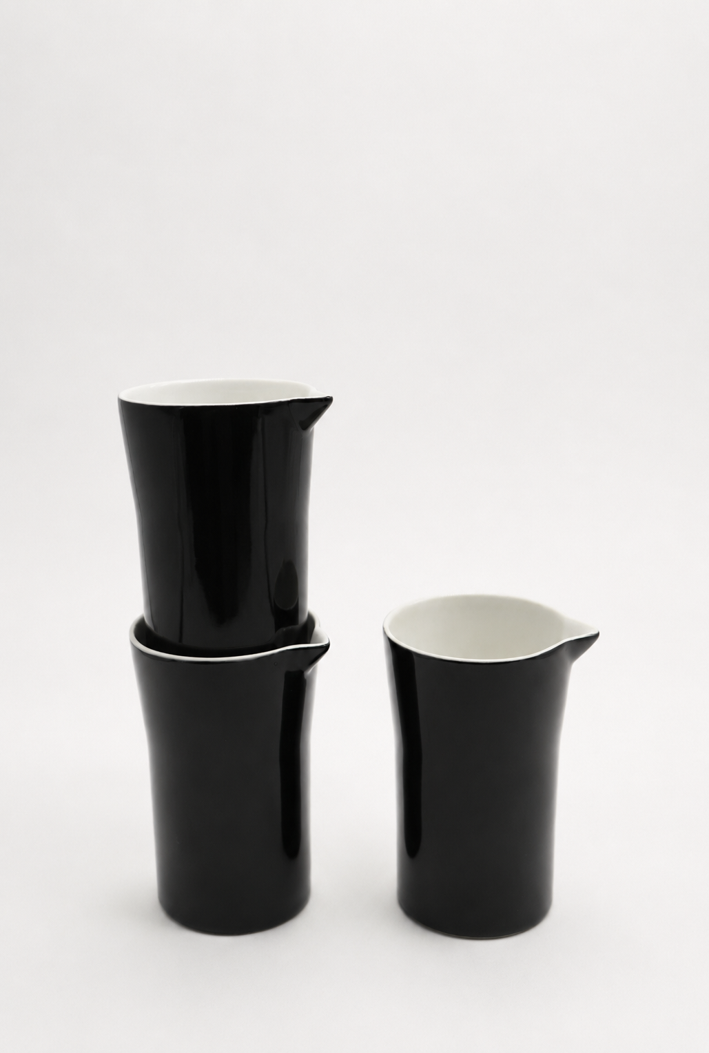 Ceramic Black Milk Jug