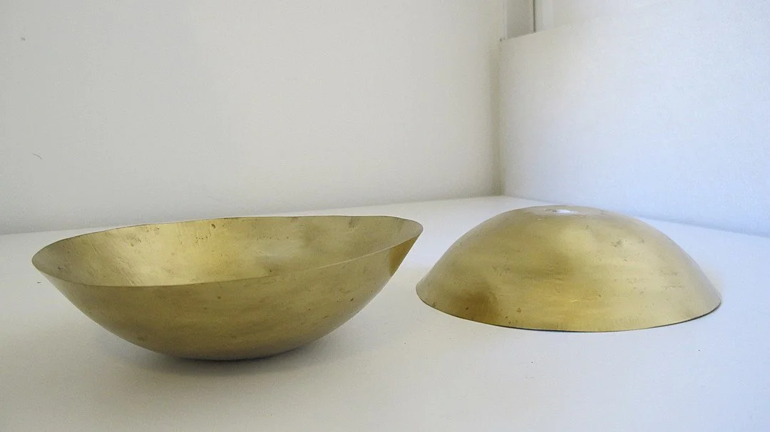Medium Brass Gold Bowl