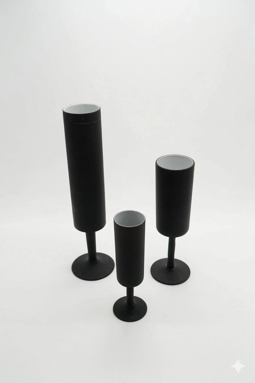 Vintage Carlo Moretti Rosenthal Netter Italy Vase Set