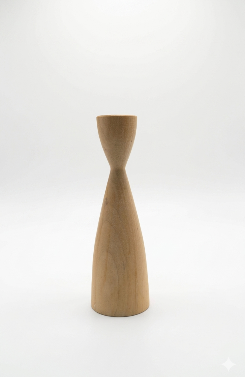 Wooden Candleholder