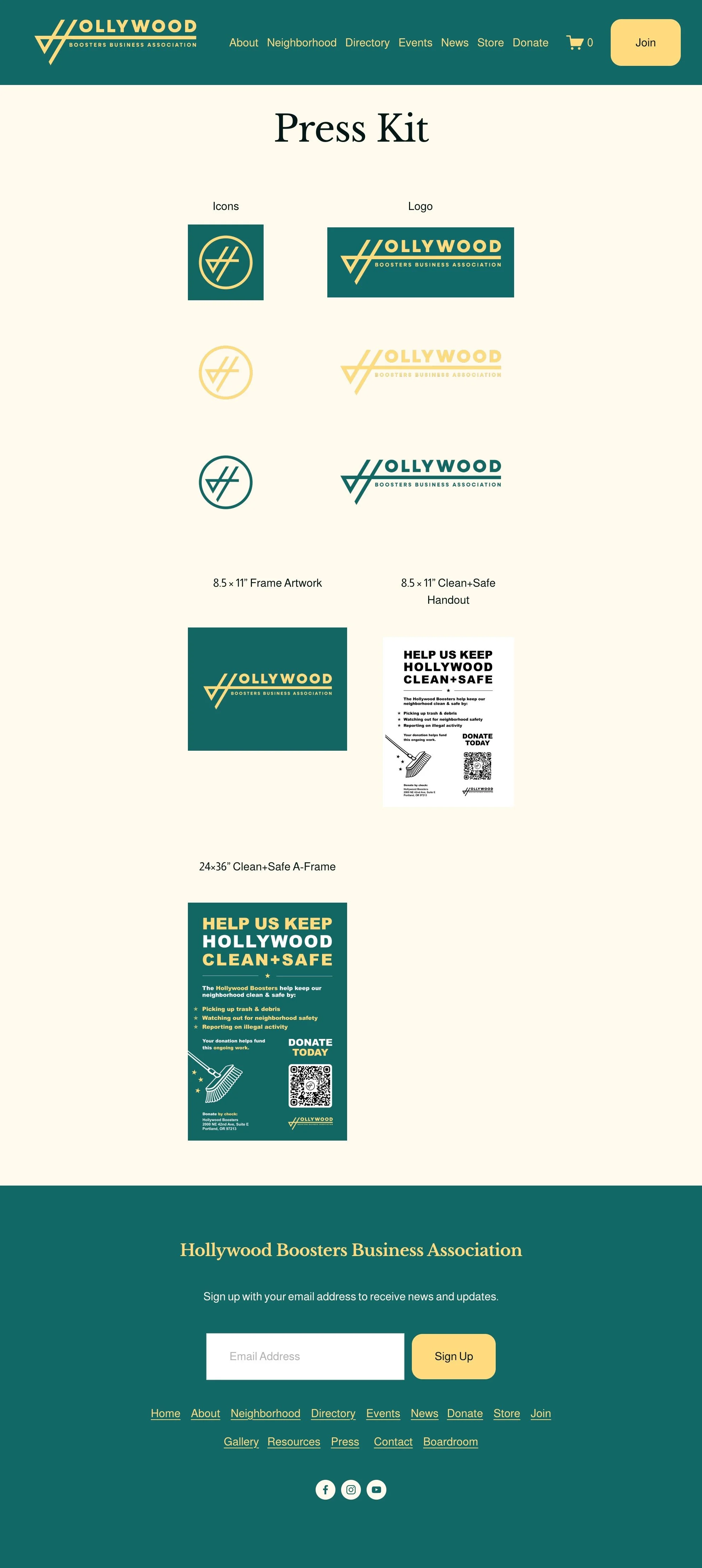 Press Kit for Brand and Print Resources Now Available