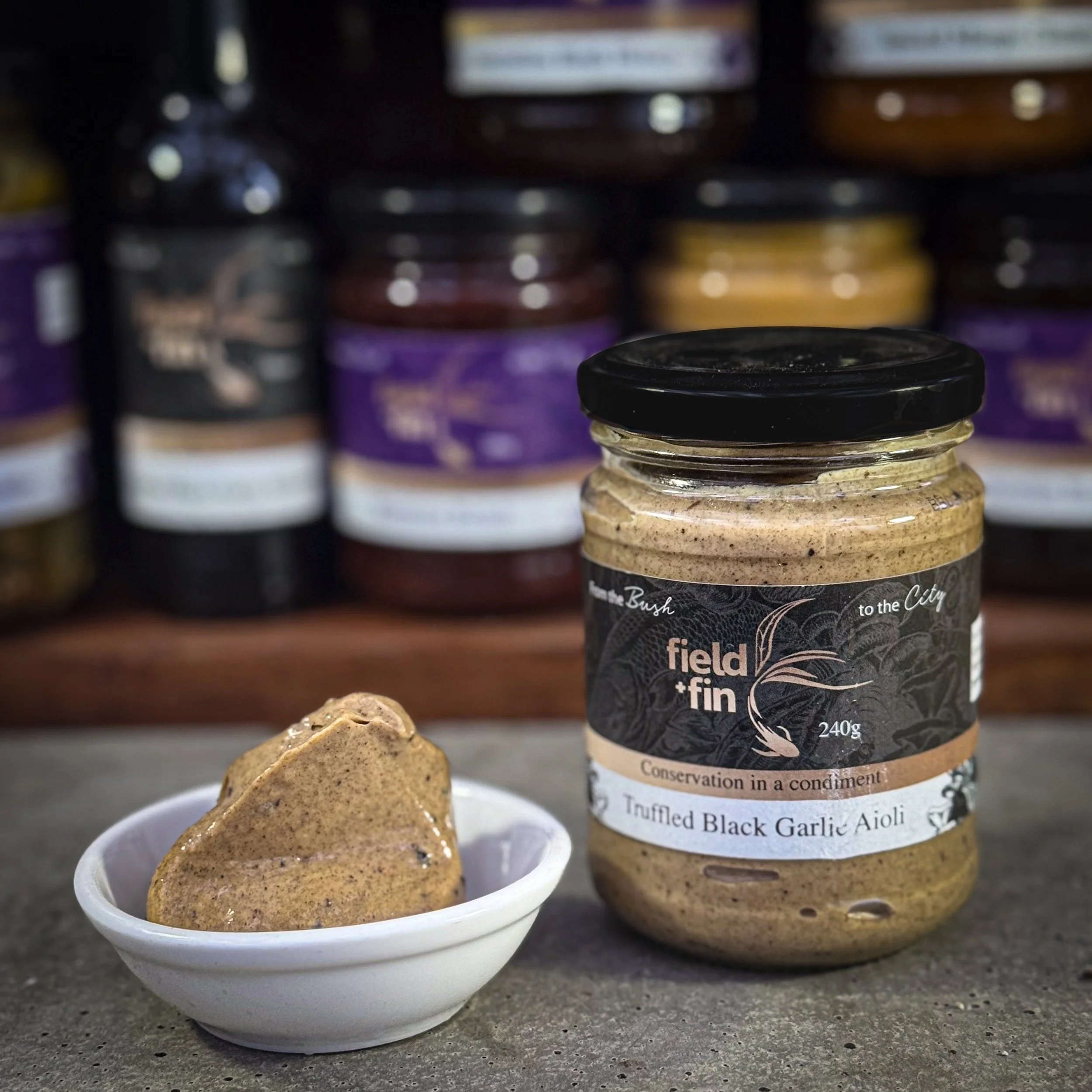 Truffled Balck Garlic Aioli