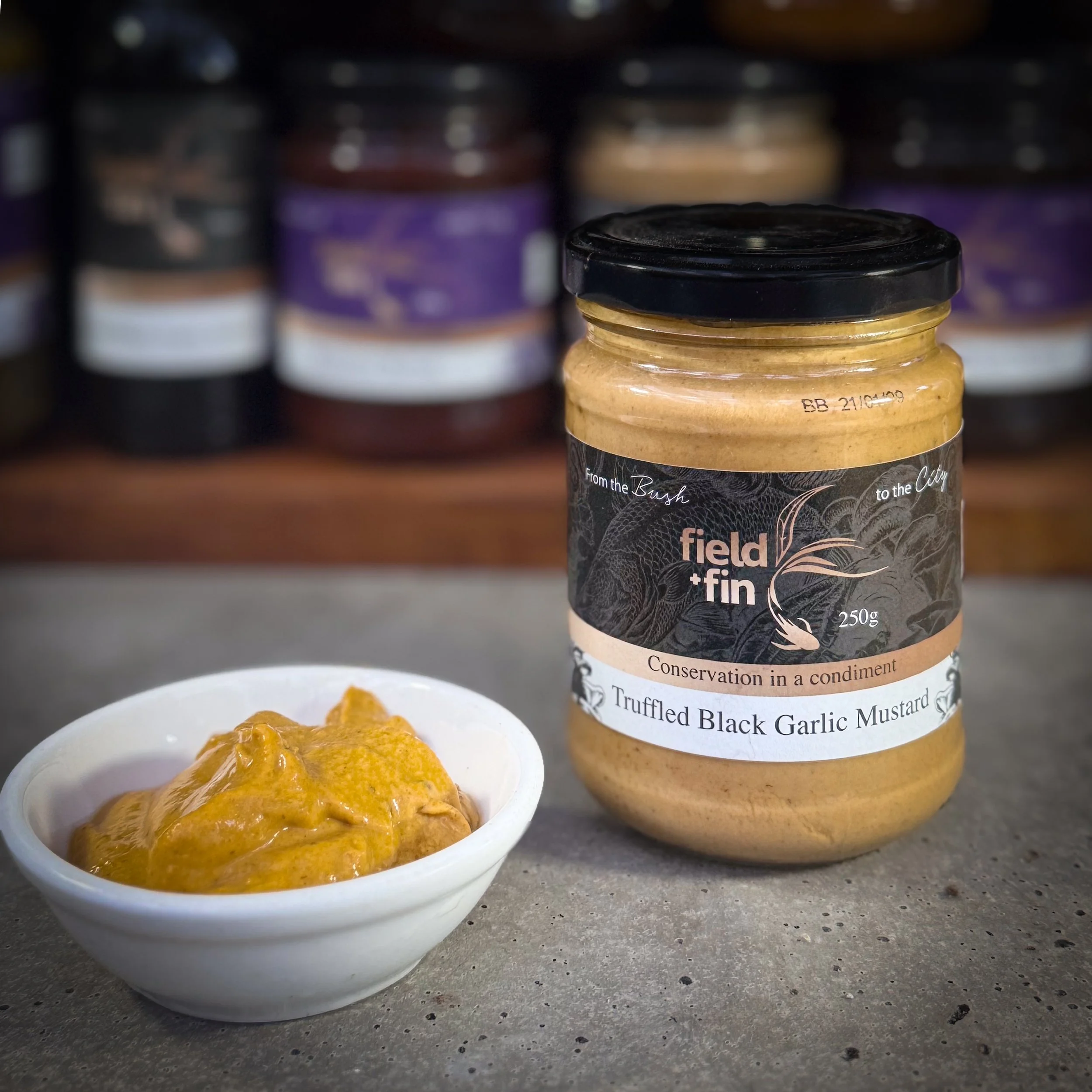Truffled Black Garlic Mustard