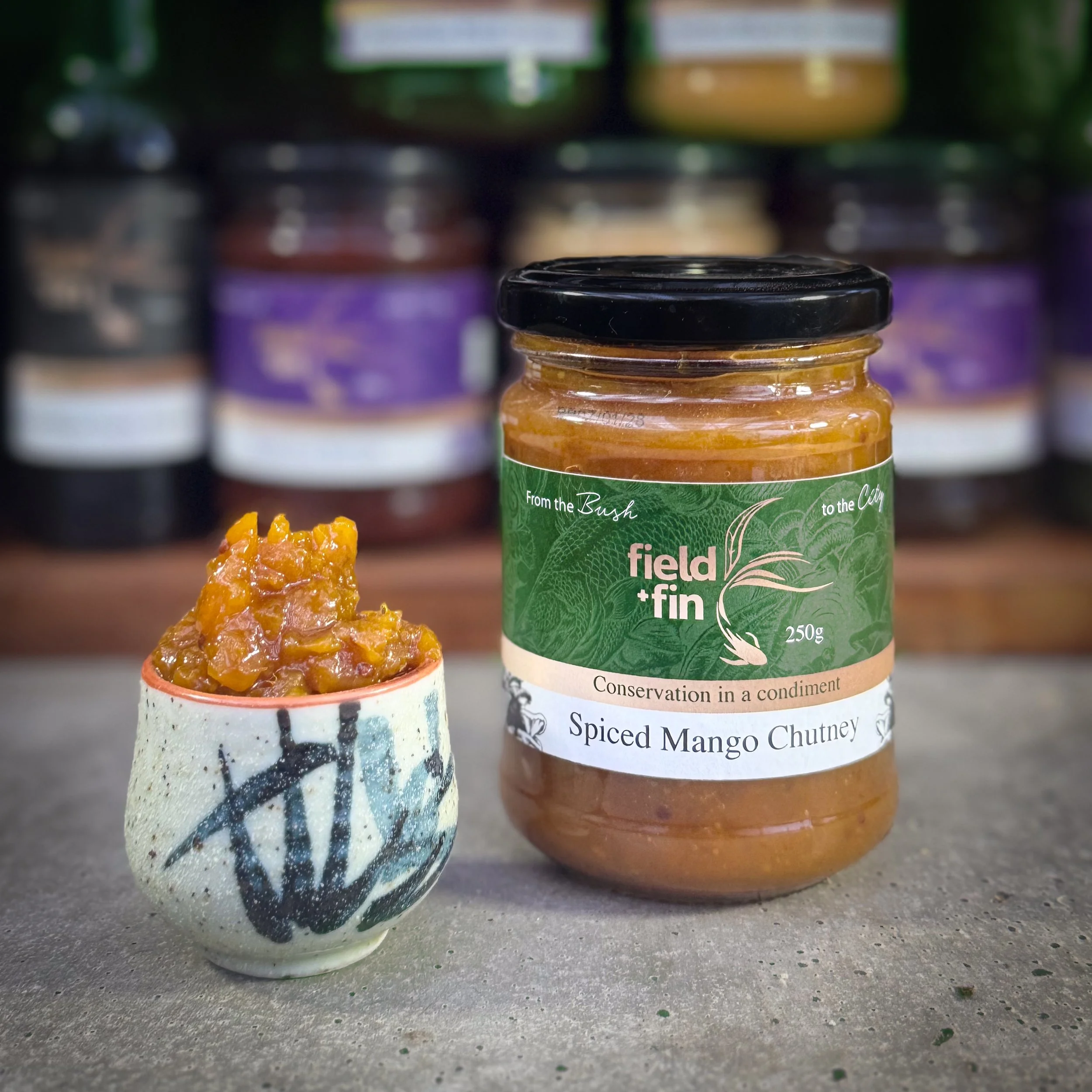 Spiced mango chutney