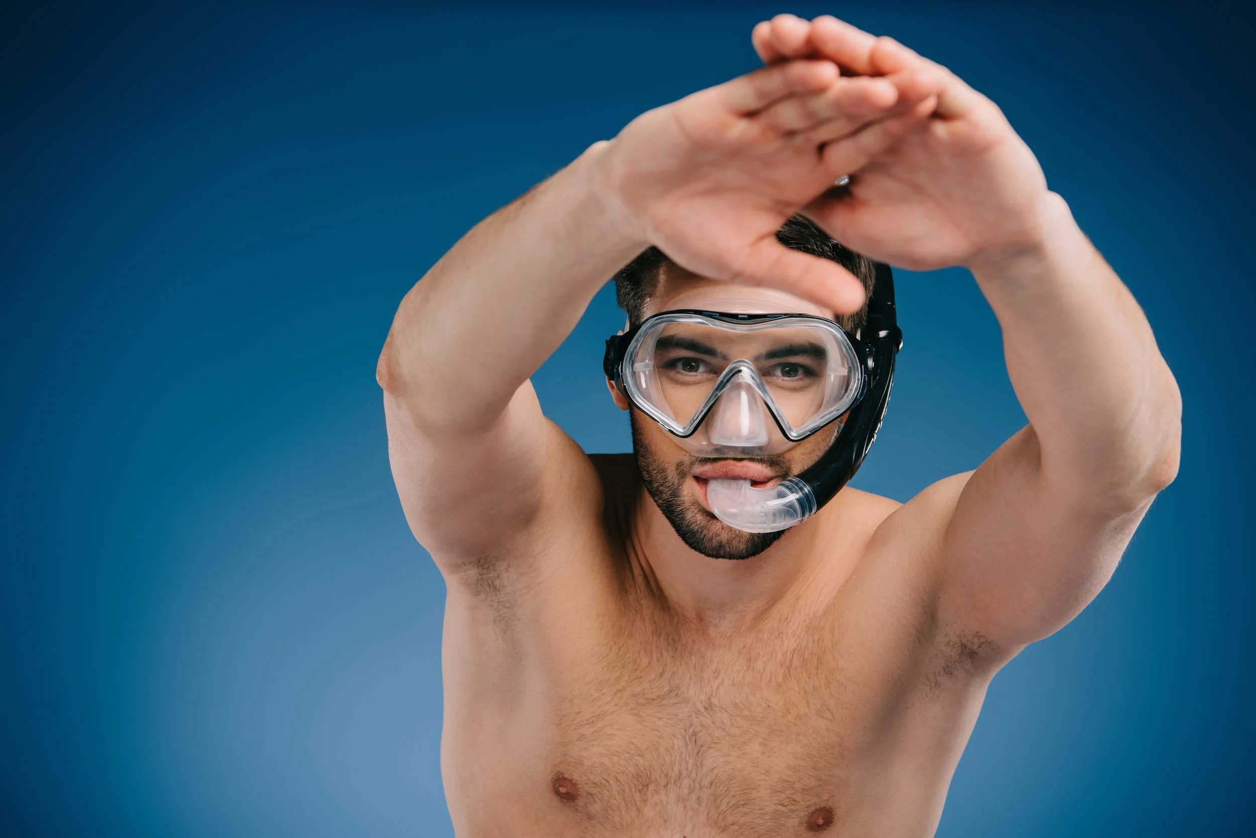 Mask and snorkel