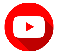 The YouTube logo, a red circle with a white play button in the center.