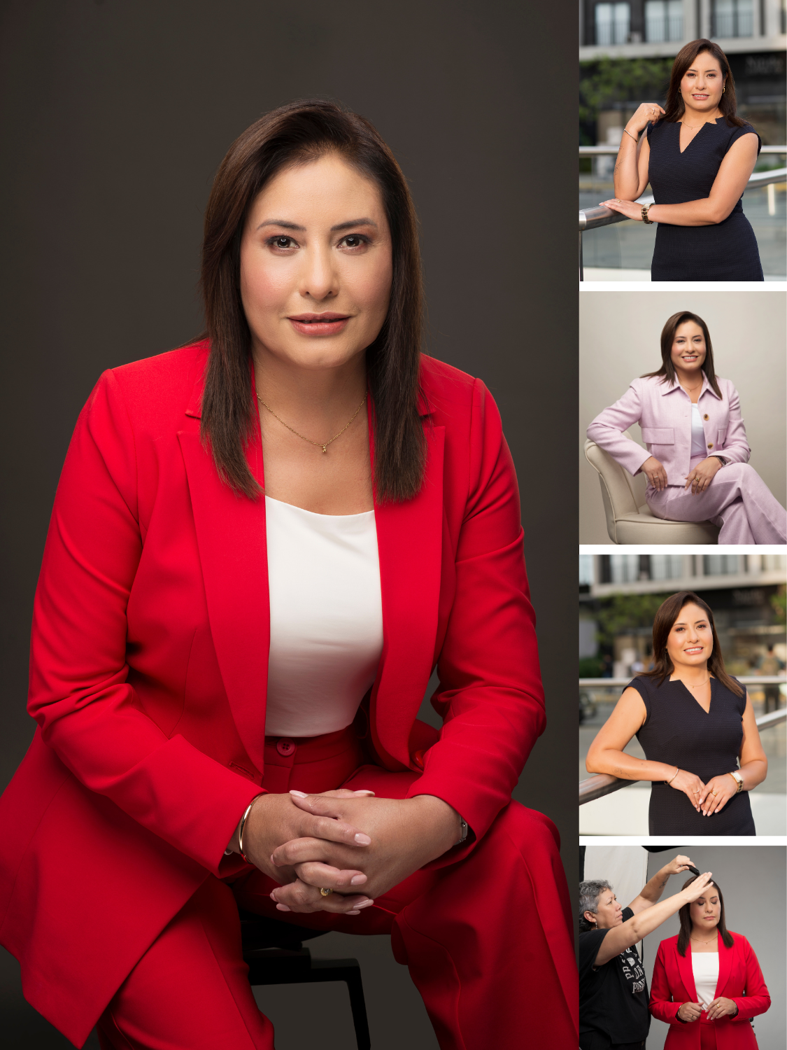 Sesión de fotos de marca personal para profesionales y creativos con estilo editorial en Lima - Roxana Casas