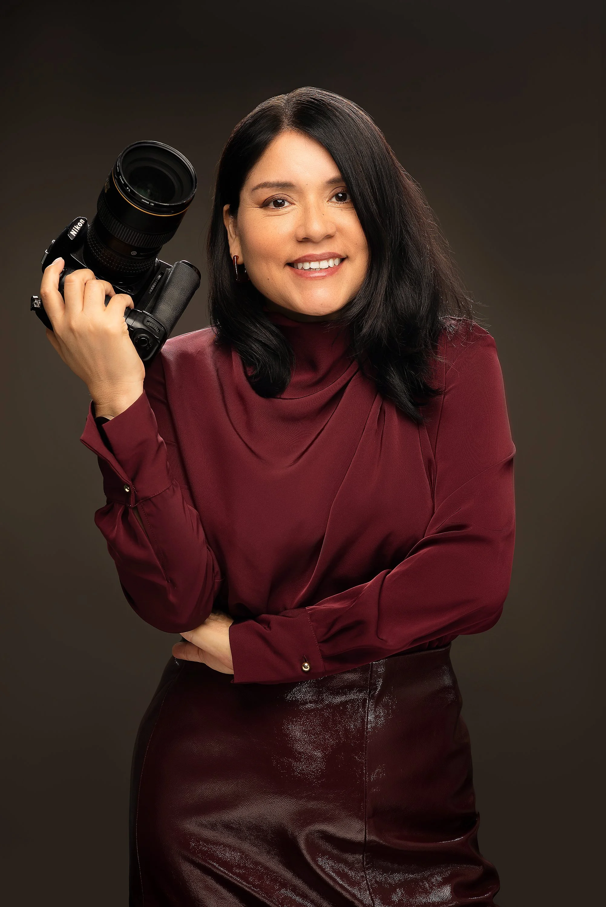 Fotógrafa peruana Roxana Casas, especializada en sesiones de fotos de perfil profesional