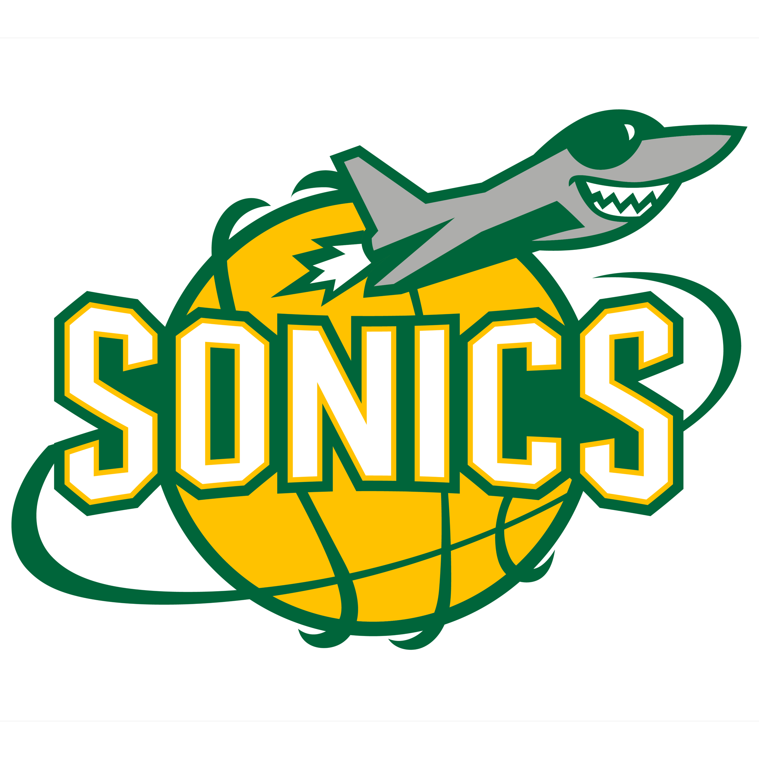 Logo of Sonics Basketball located in Calgary, AB, Canada. Youth Basketball Organization.