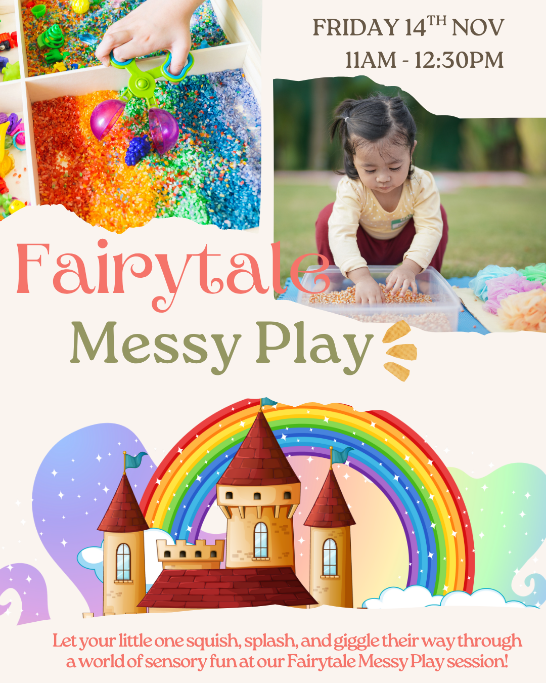 Fairytale Messy Play Session