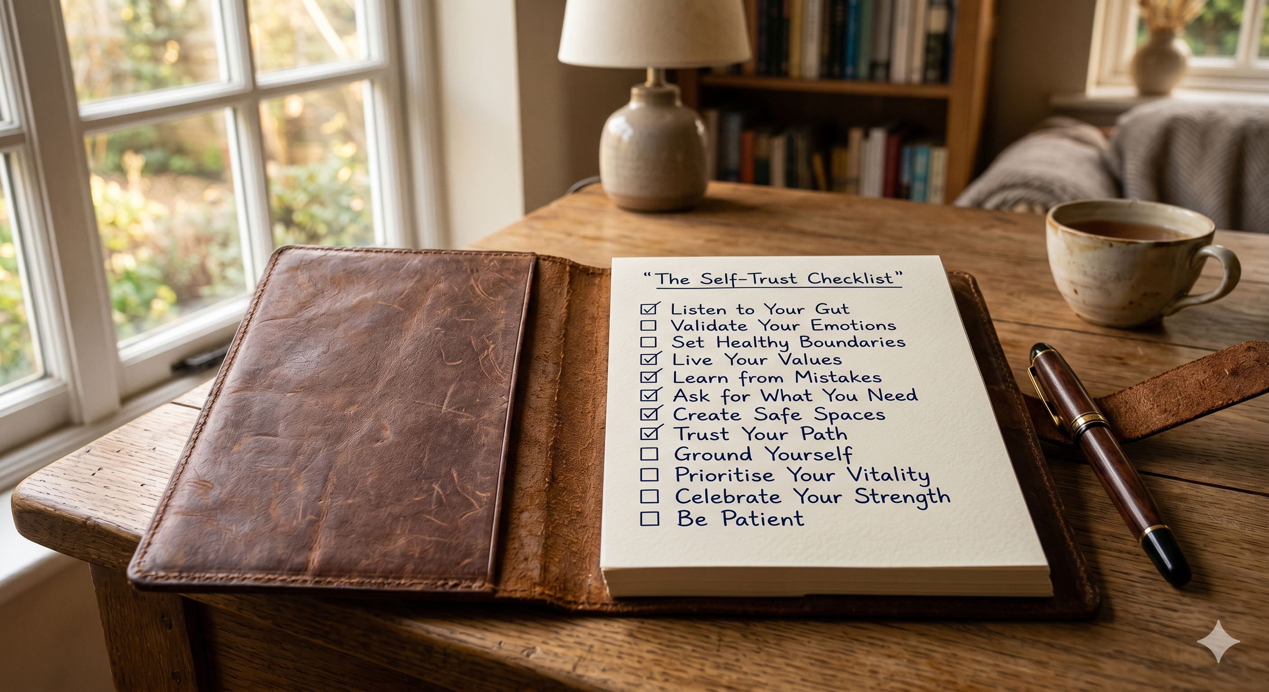 Your Liberation Toolbox: The Self-Trust Checklist