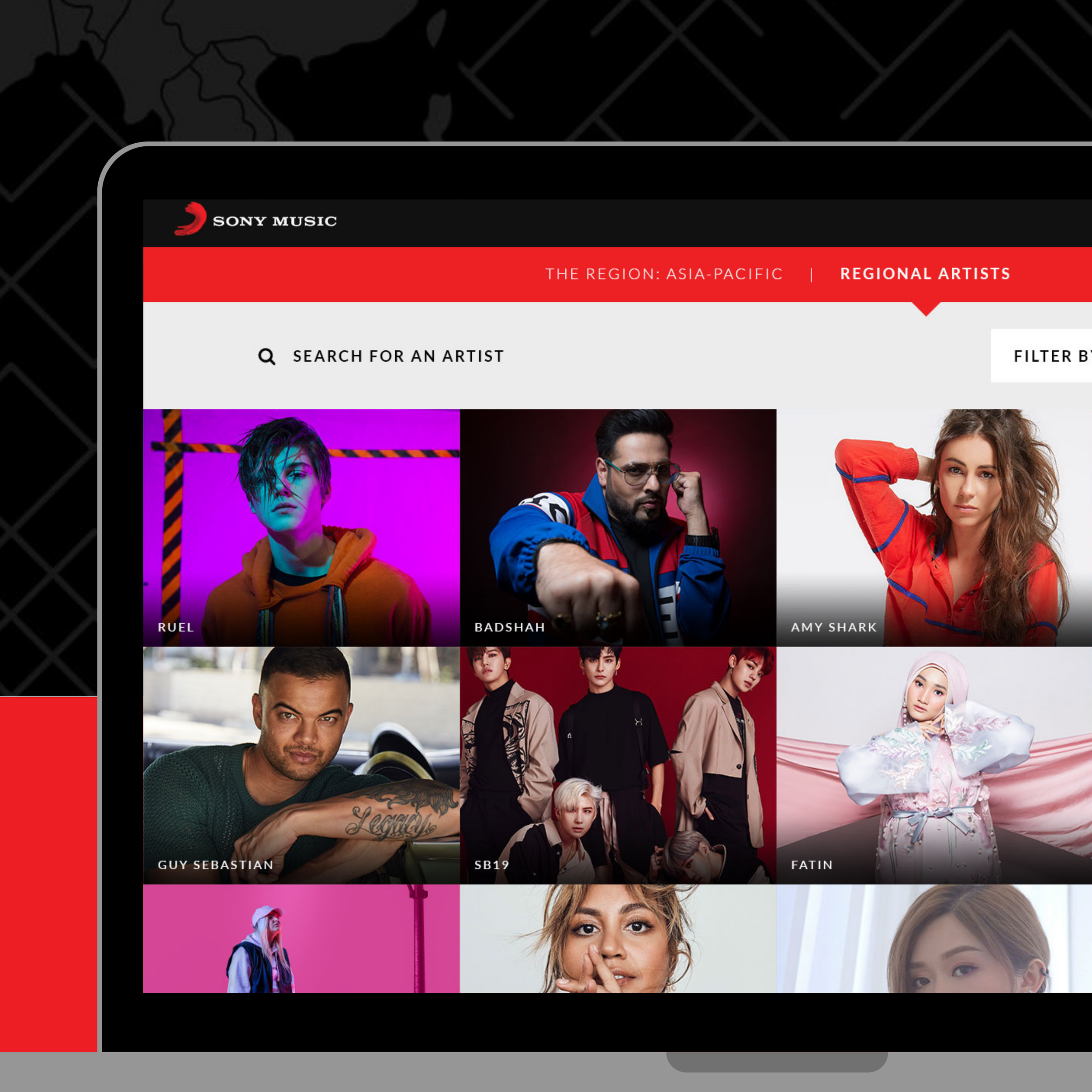 Connecting fans and brands with Sony Music talent across Asia-Pacific with a new regional website