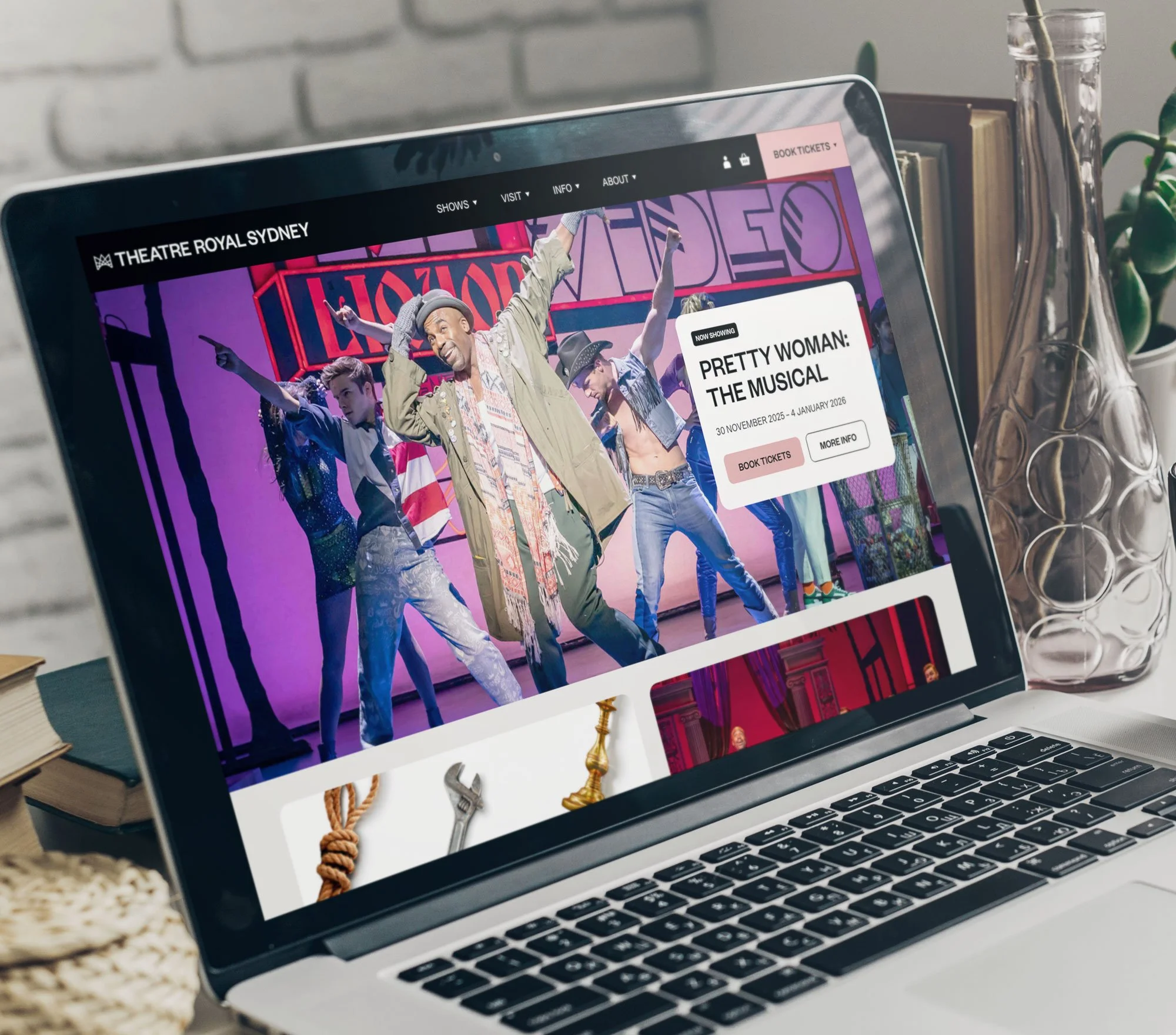 Crafting a website that performs for the Theatre Royal Sydney