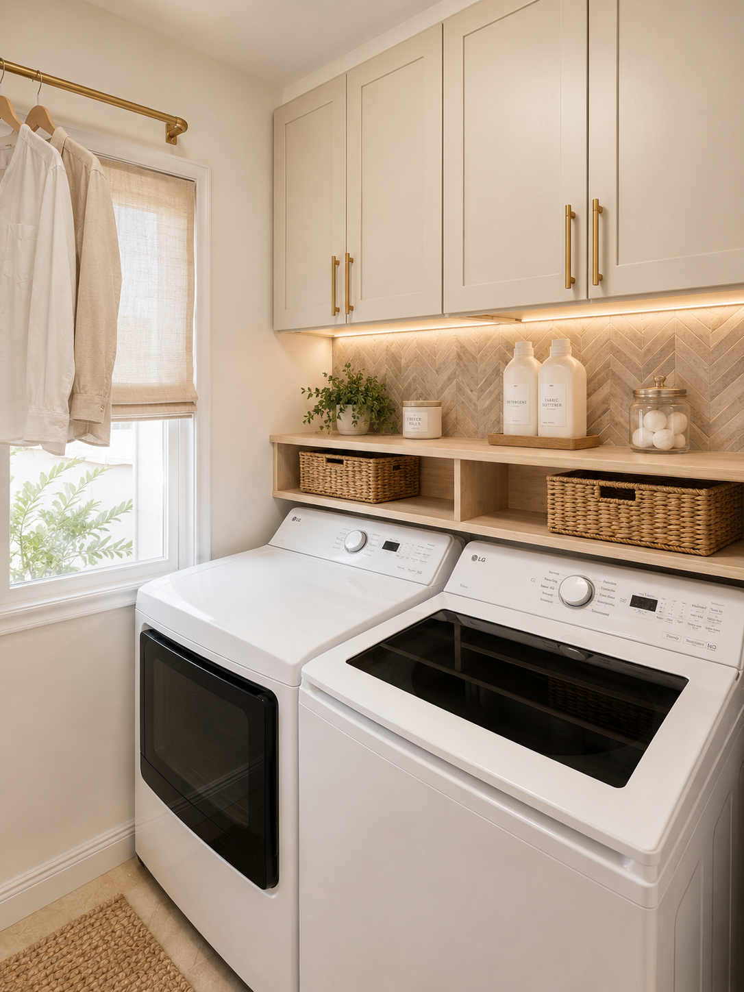 Beautiful and functional laundry room