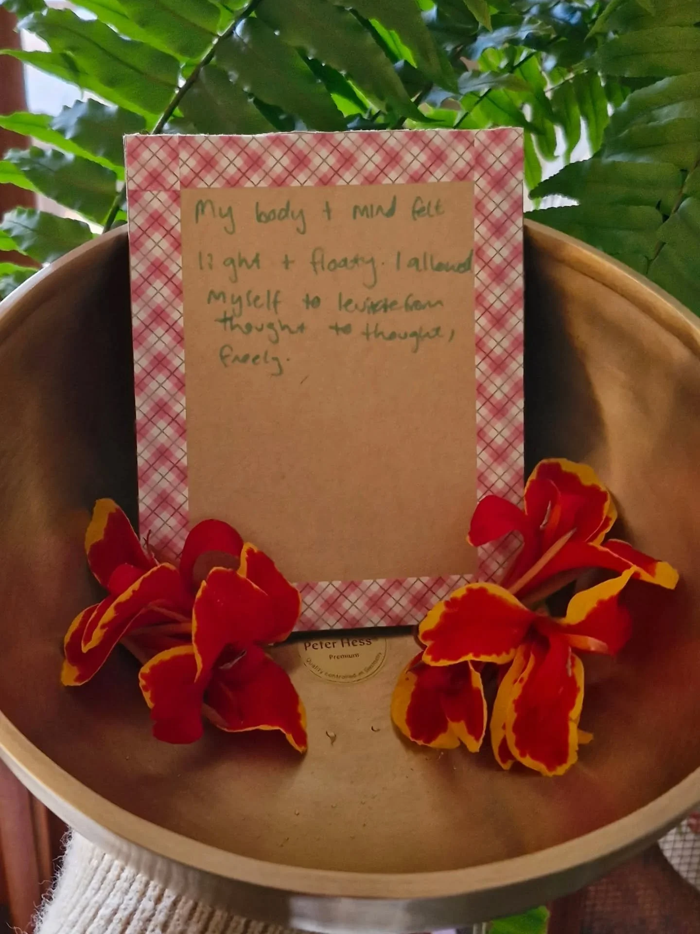 🏵 a beautiful reflection by one of our attendees last weekend at the Stillness Saturday sound bath @tlhc_studio

i am grateful for every moment that i get to share this practice. 🩵🙏🏻✨️

find out more about our sessions through link in bio 🙌🏻

M